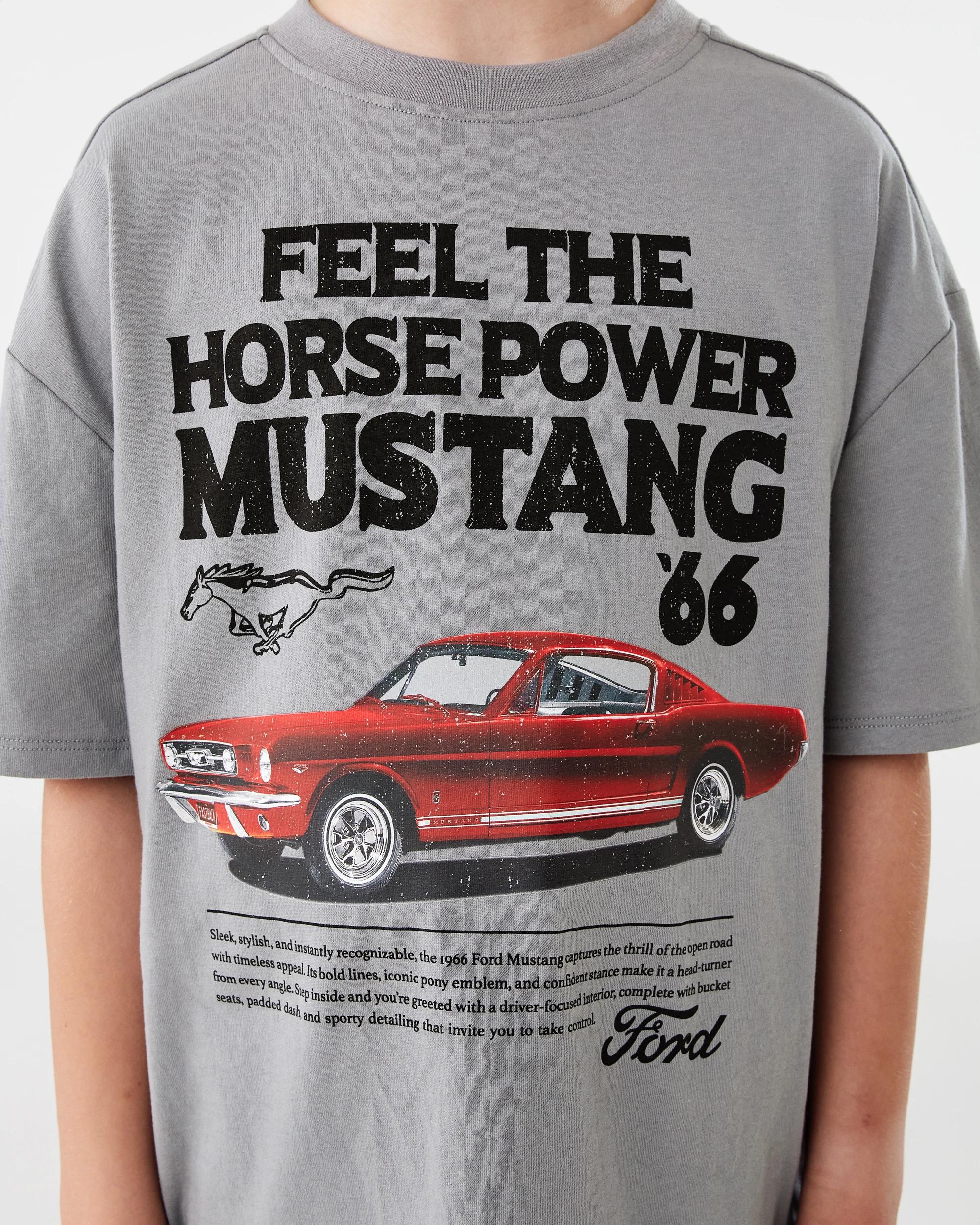 5 Ford Mustang License T-shirt Ford, 5 of 7