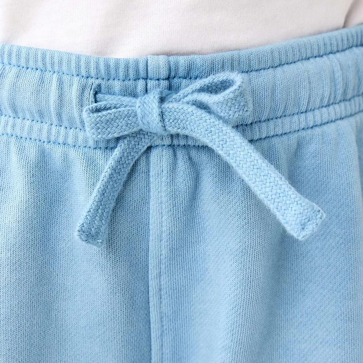3 Washed Cargo Knit Shorts FADED DENIM, 3 of 6