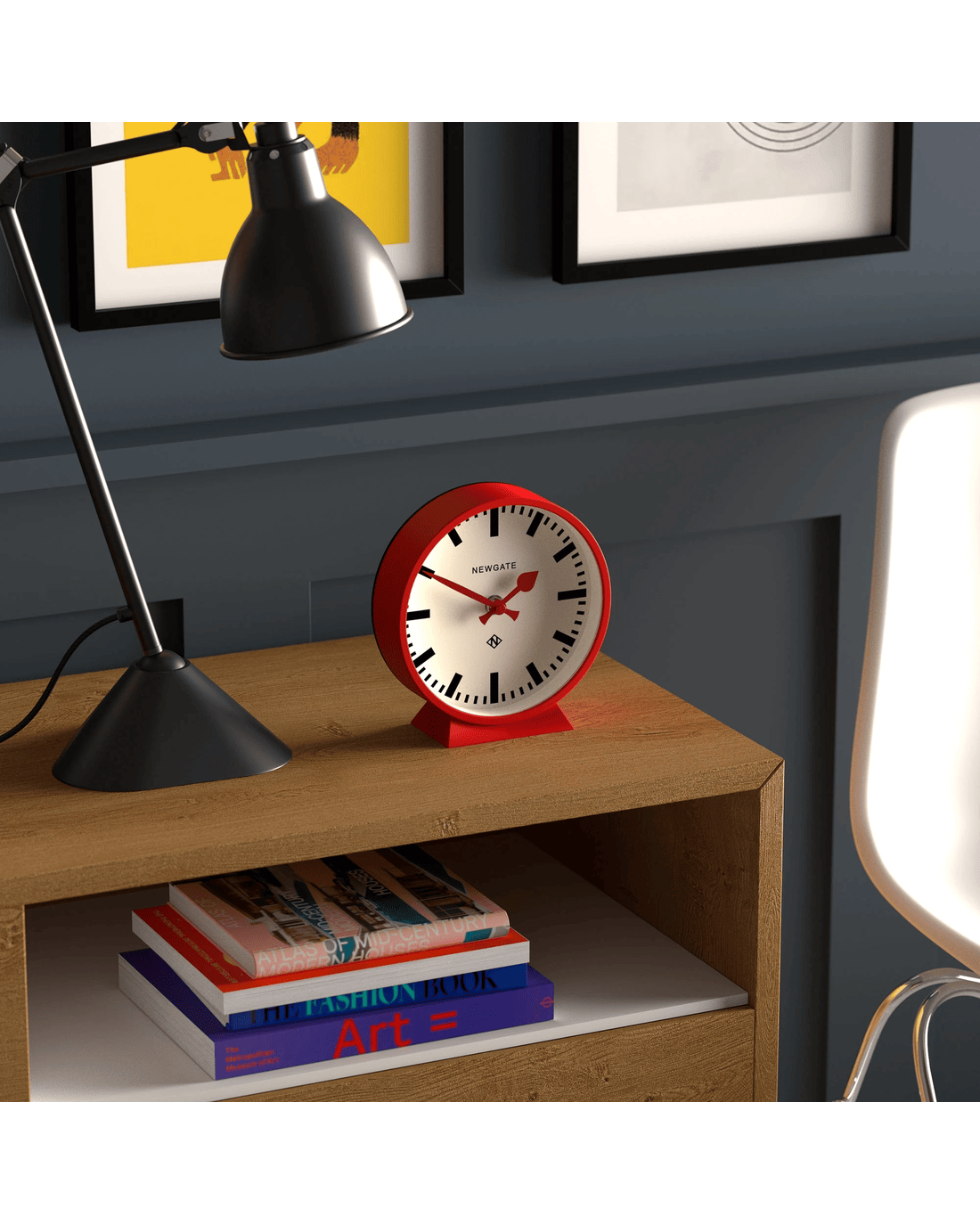 Newgate Railway Mantel Clock - Red - Kmart