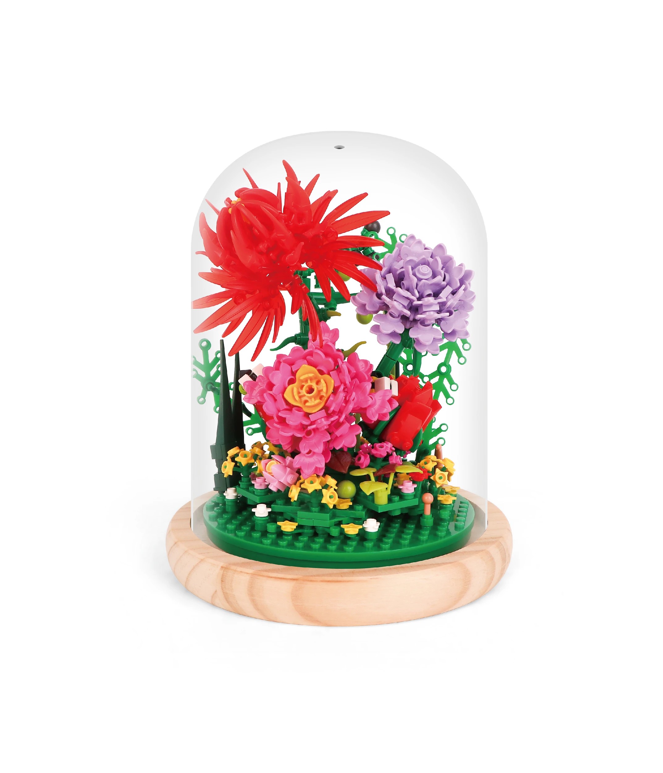 2 622 Piece Mini Blocks Flower Series: Bouquet in Dome, 2 of 3