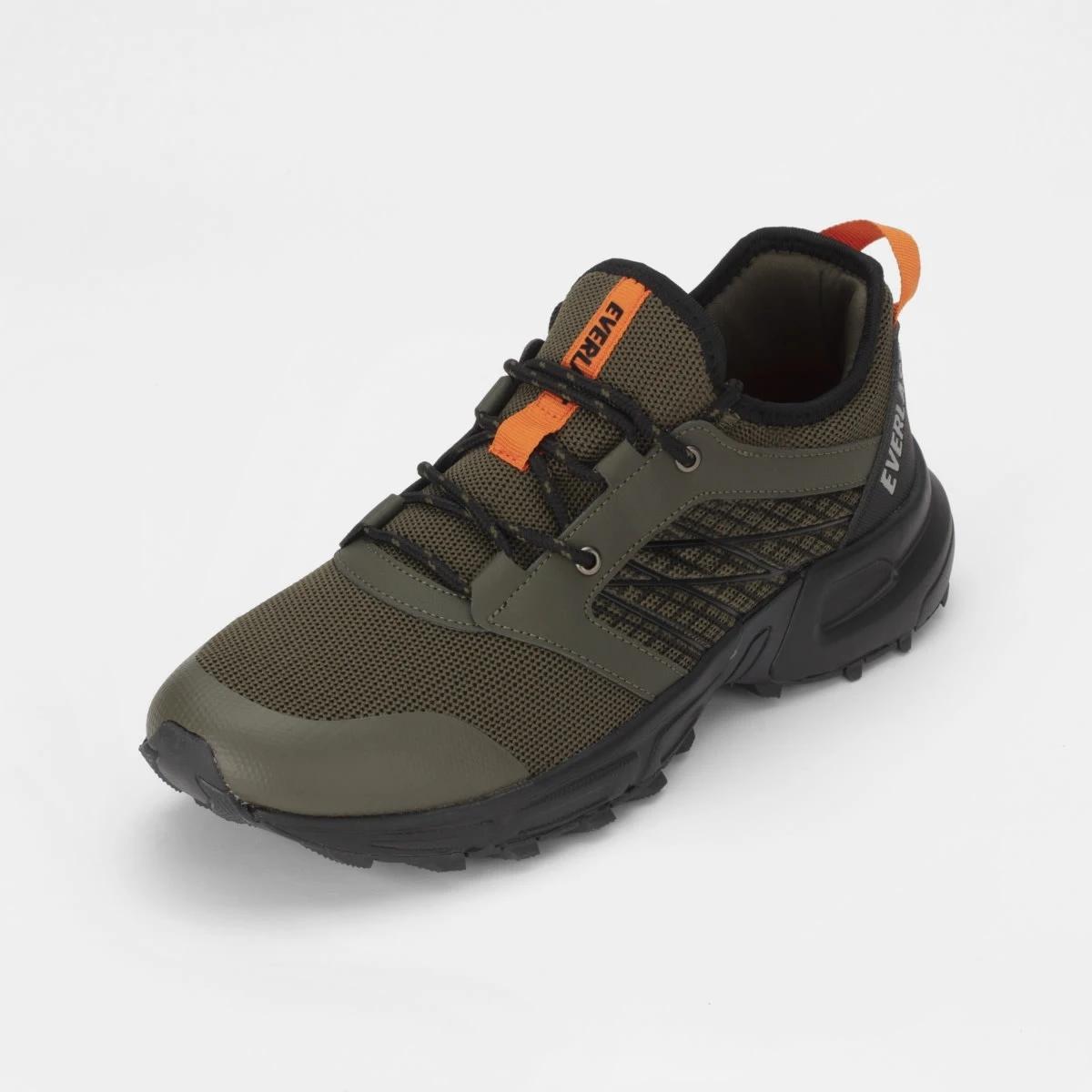 3 Everlast Mens Hiking Shoes Grn Khaki, 3 of 6