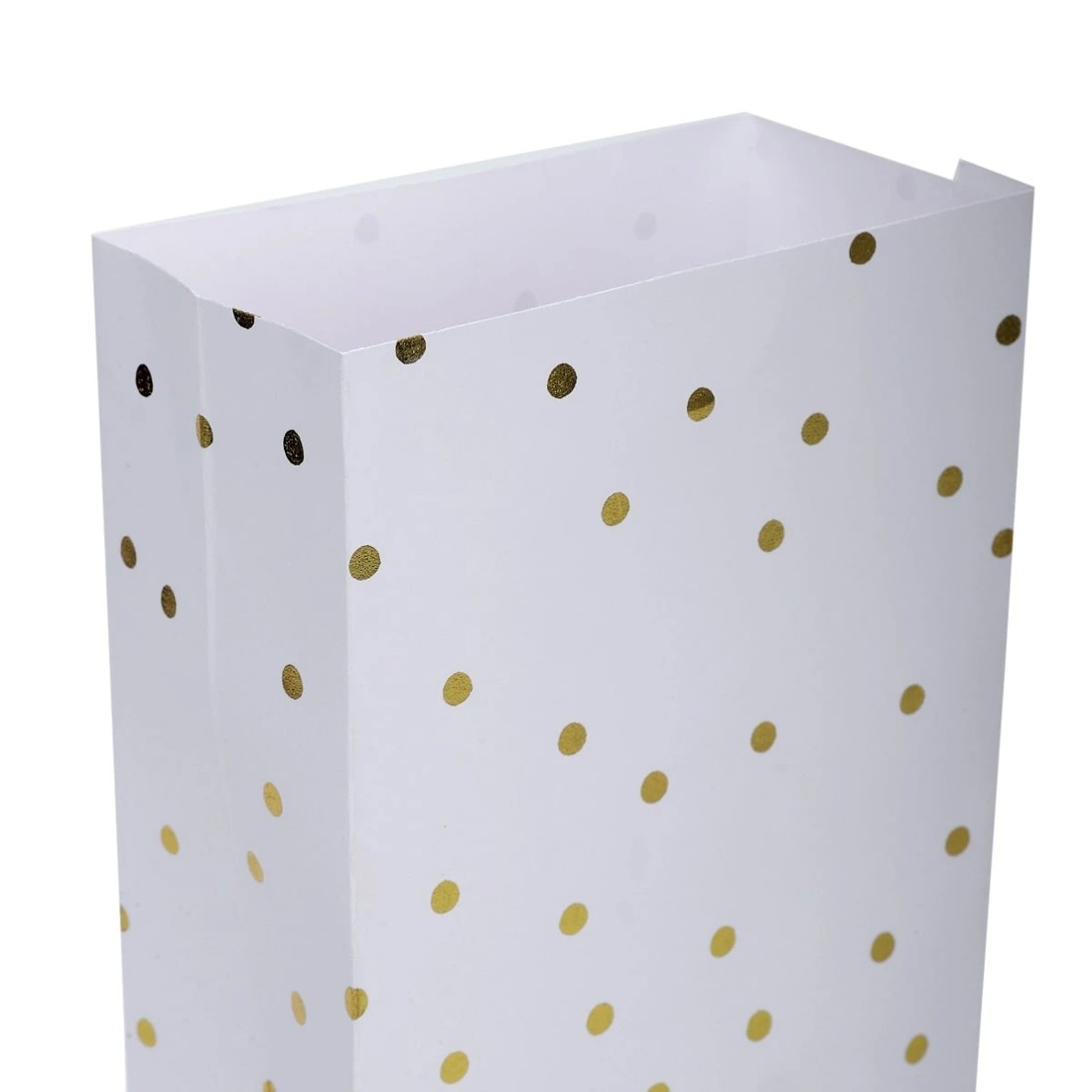 4 8 Piece Gold Foil Dot Loot Bags, 4 of 7