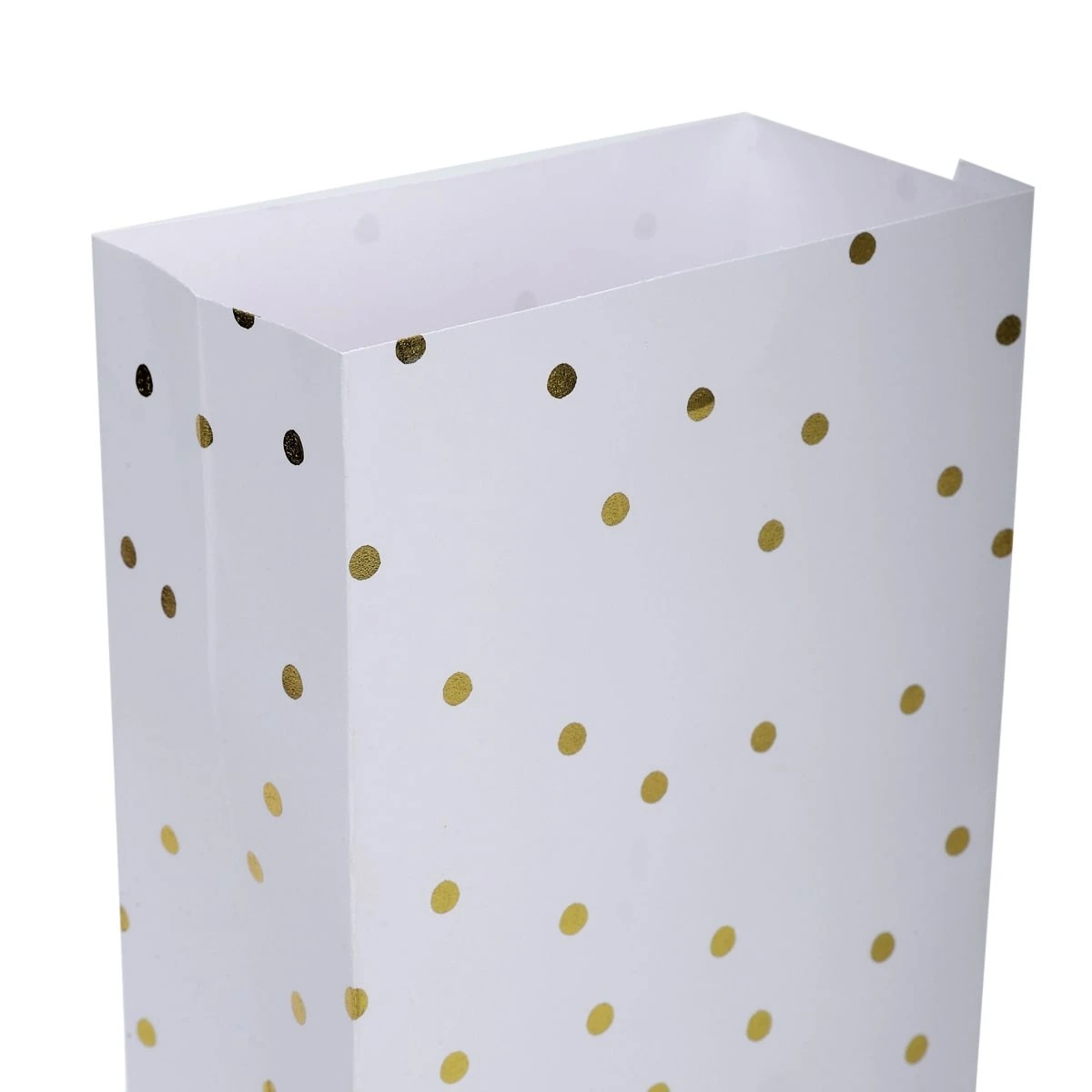 4 8 Piece Gold Foil Dot Loot Bags, 4 of 7