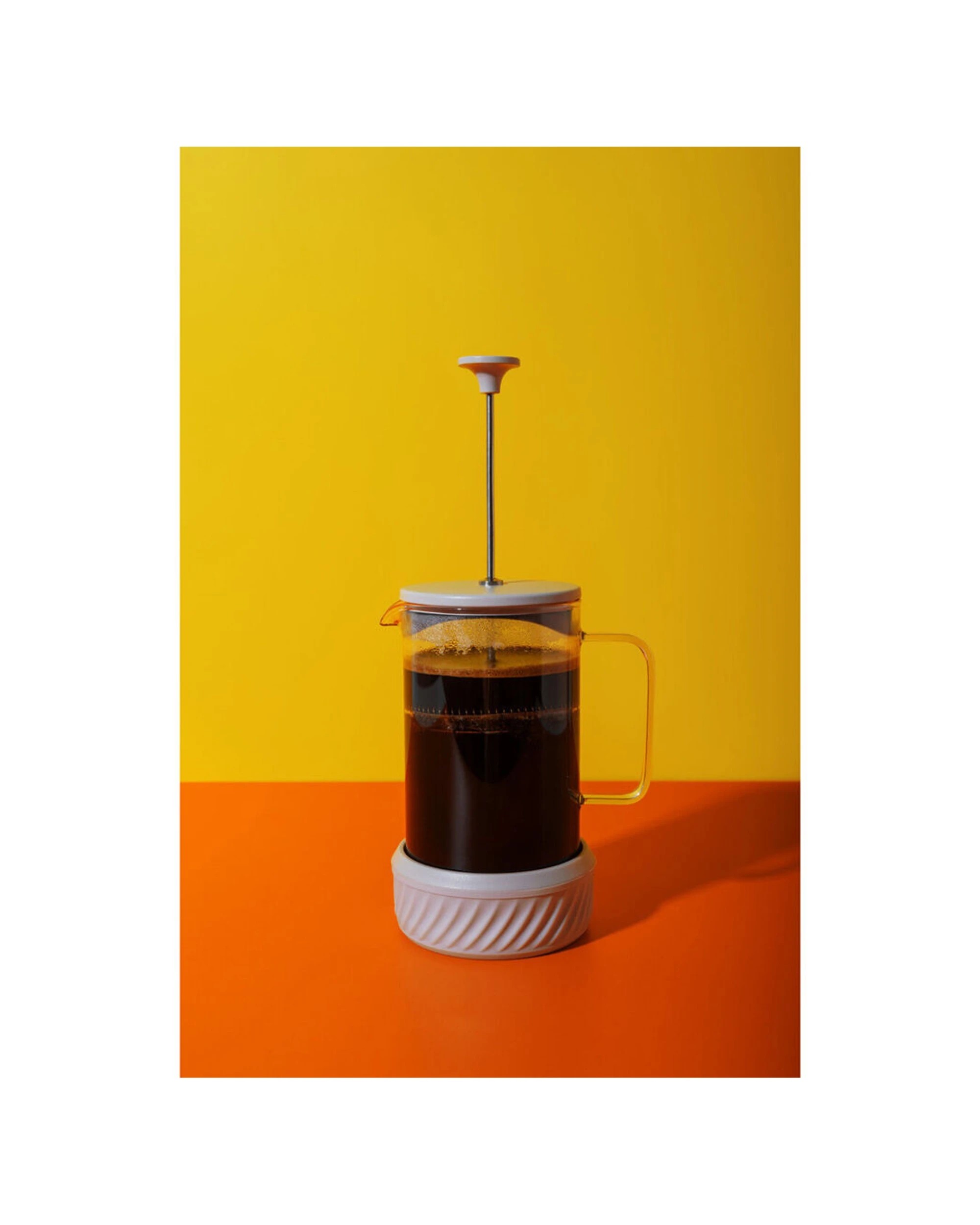 6 La Cafetiere Zero 3-Cup No Mess French Press 3pc Set - Brown, 6 of 8