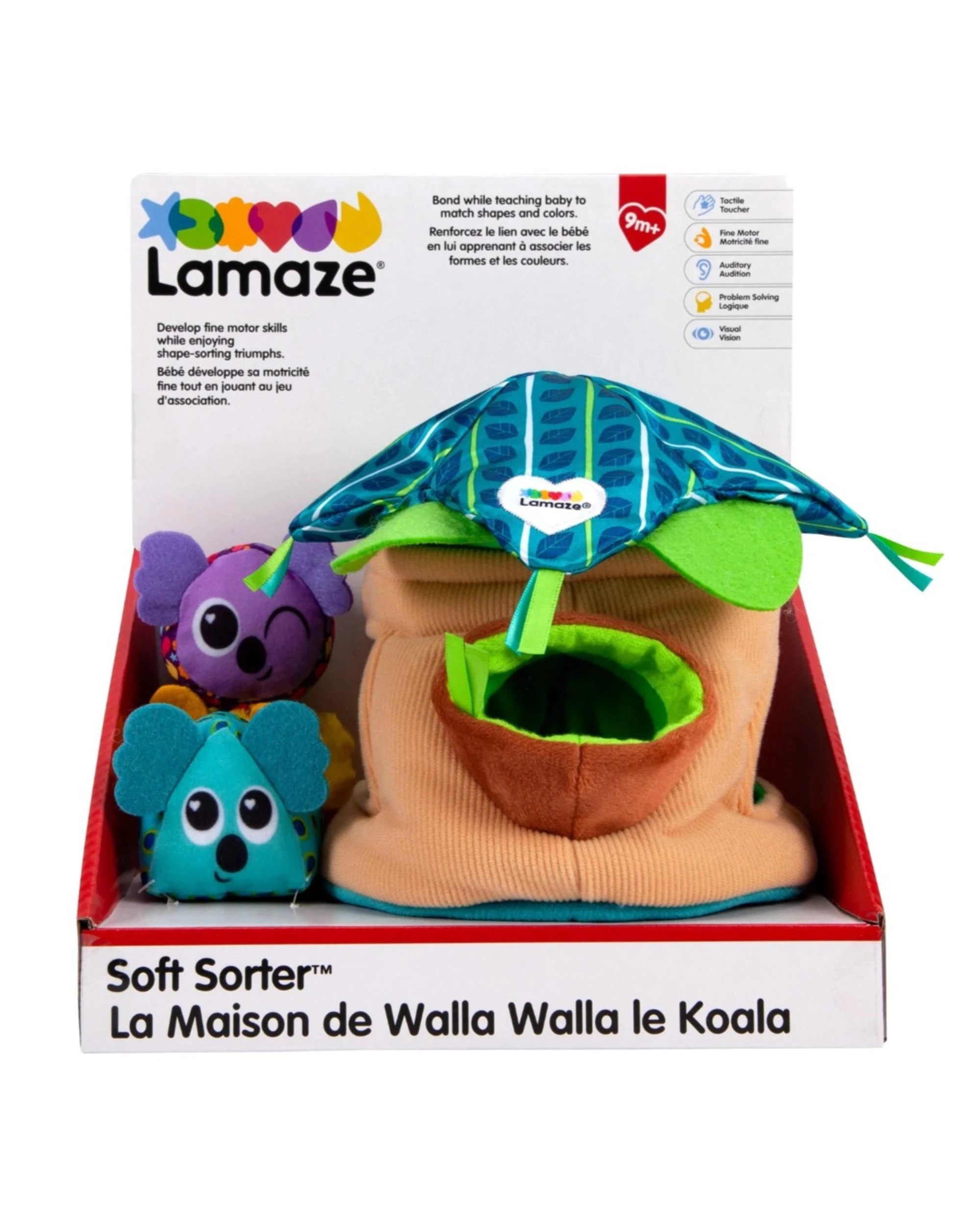 1 Lamaze Walla Walla Koala Treehouse Soft Sorter, 1 of 7