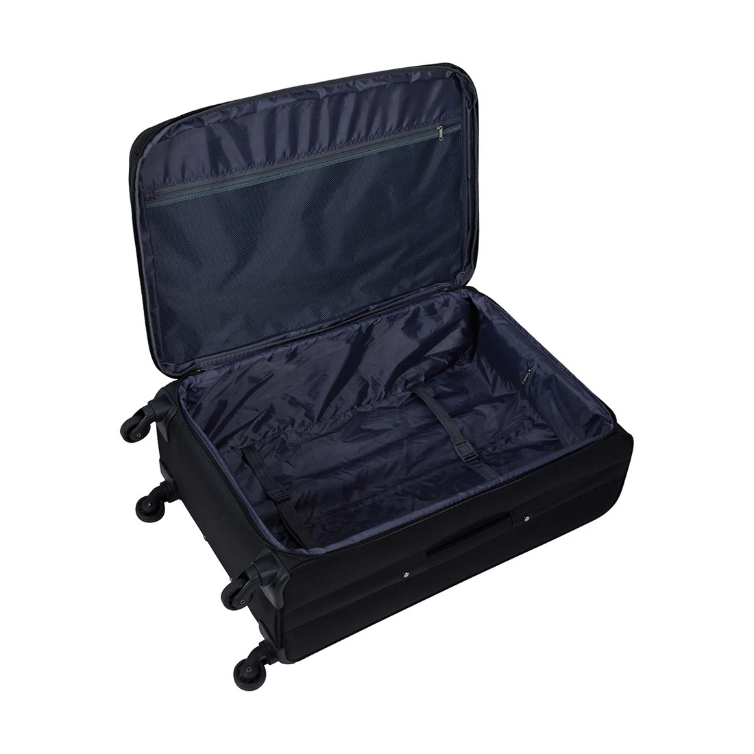 3 68cm 4 Wheels Central Soft Case - Black, 3 of 8