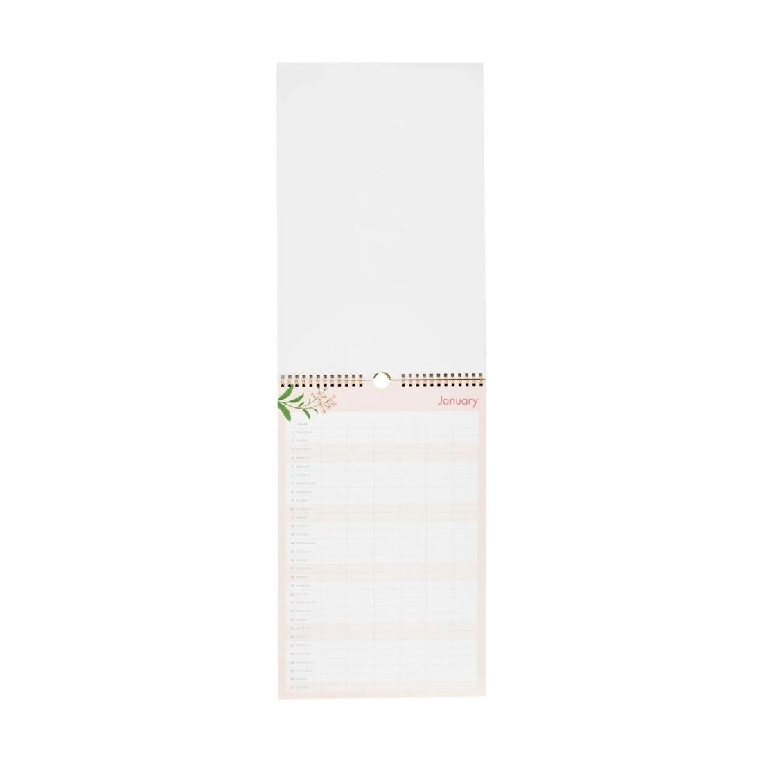 2 2026 Wall Family Calendar - Flower, 2 of 5