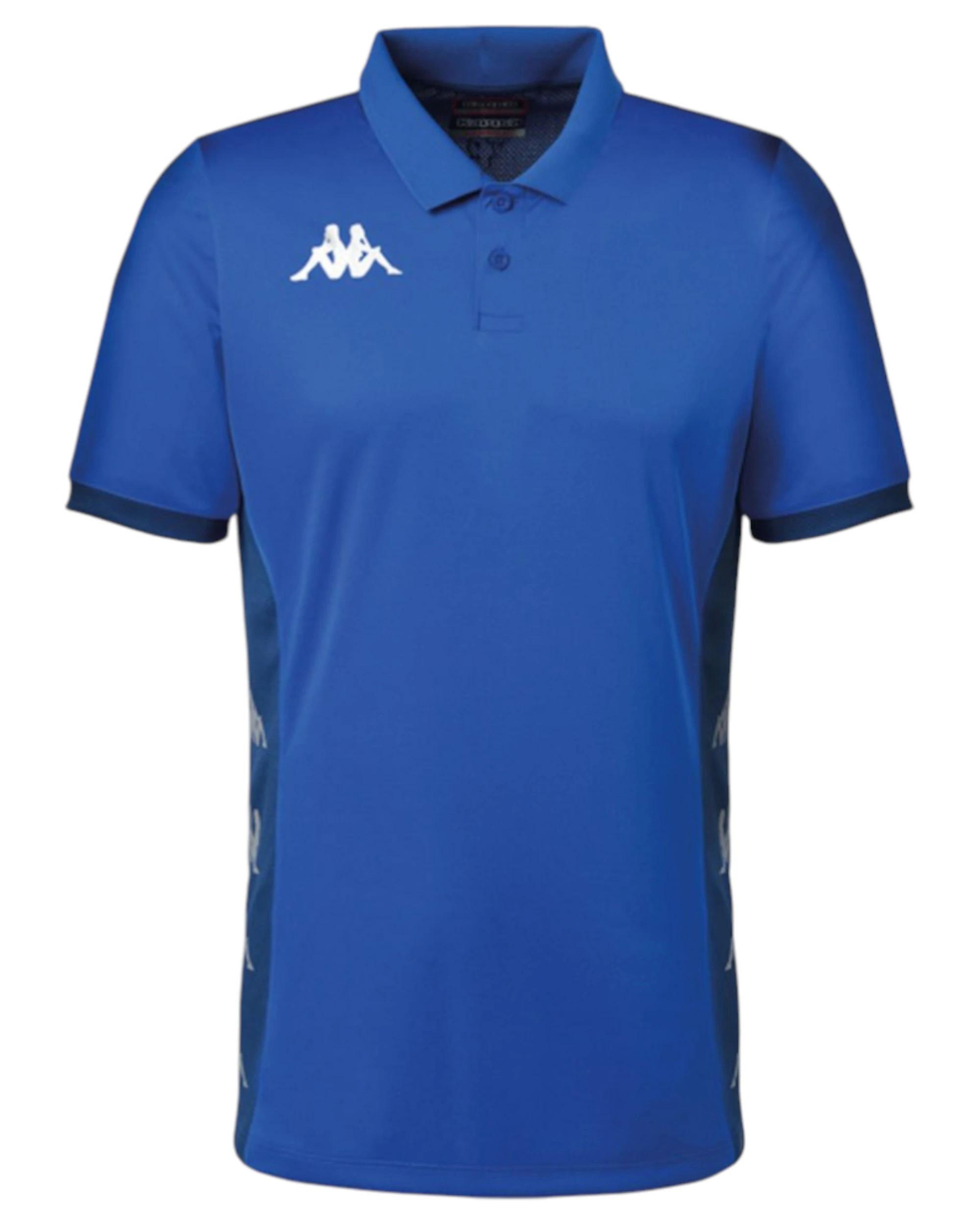 1 Kappa 3 Pack Mens Deggiano Performance Soccer Polo Shirt BLUE, 1 of 1