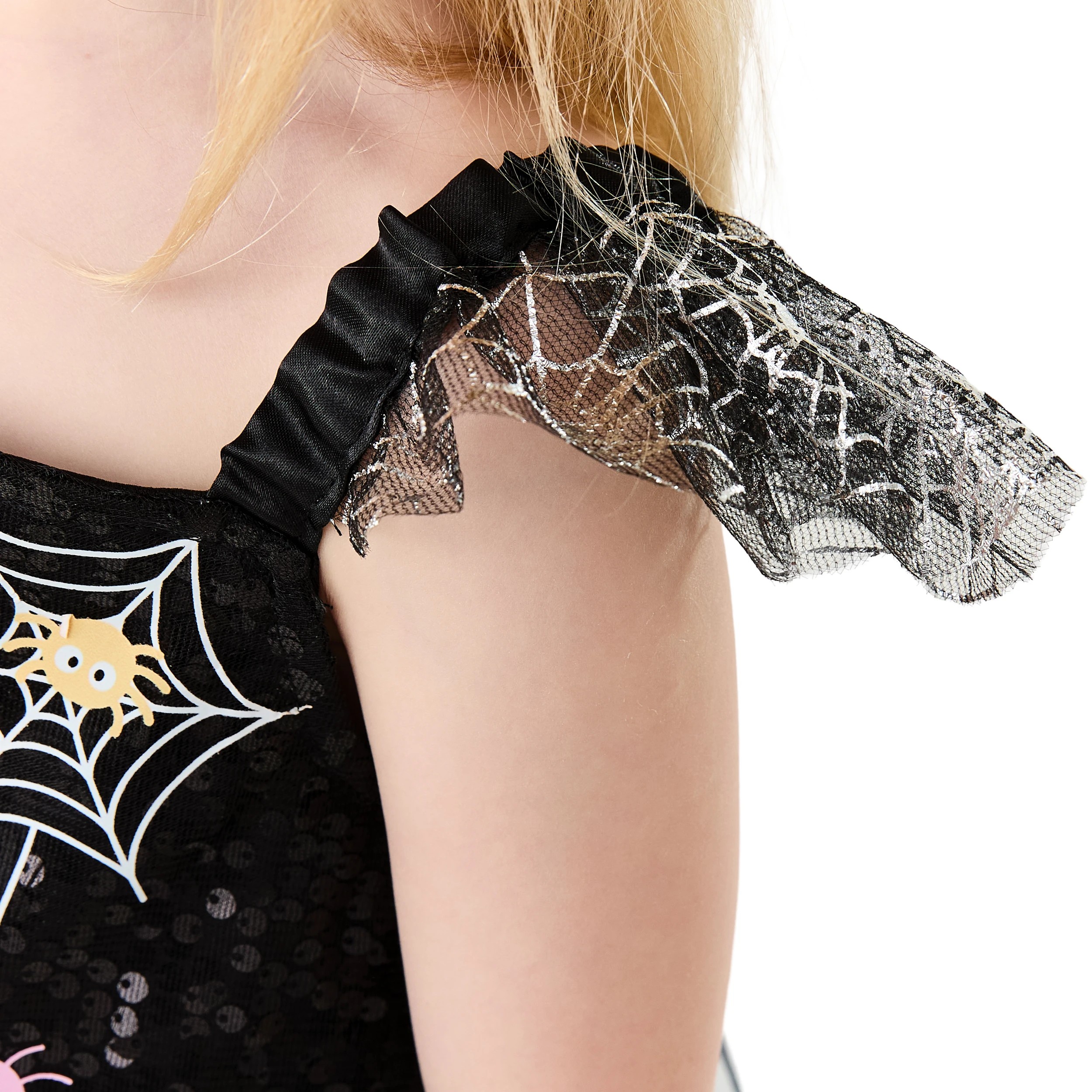 8 2 Piece Rainbow Spider Witch Costume - Ages 2-3, 8 of 10