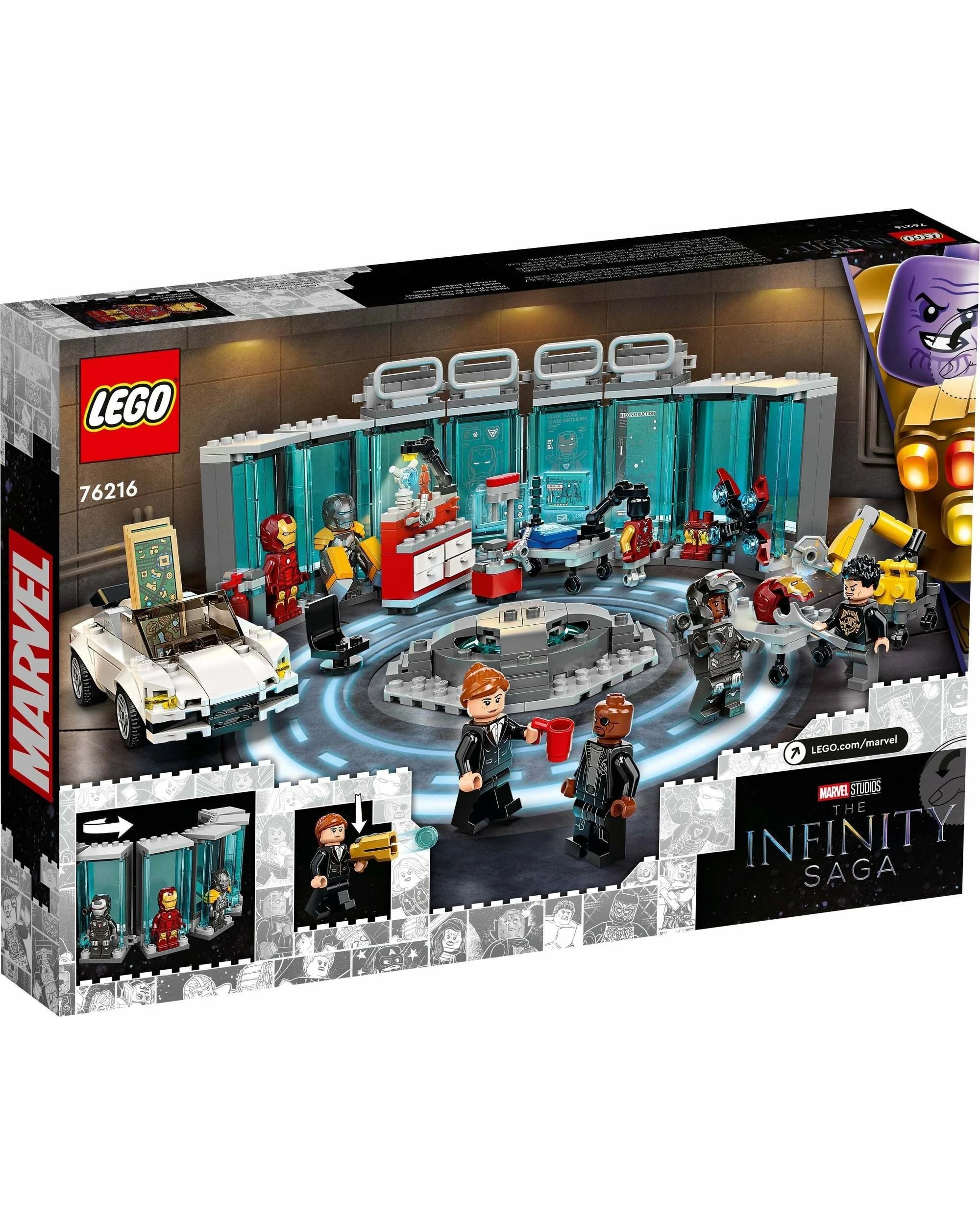 5 LEGO Marvel Super Heroes 76216 Iron Man Armory, 5 of 5