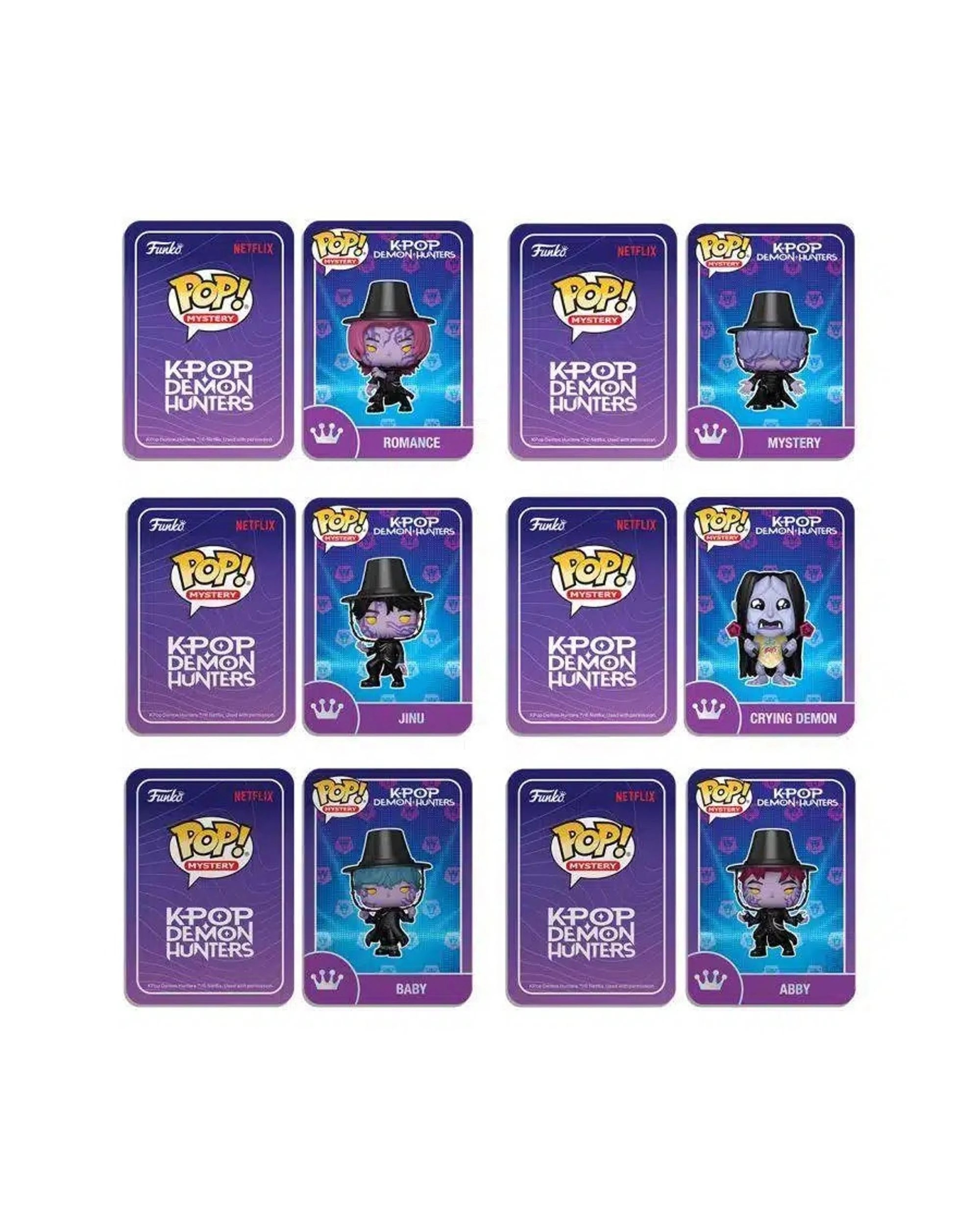 9 K-POP Demon Hunters Mystery POP! Funko POP! Vinyl Blind Box, 9 of 9