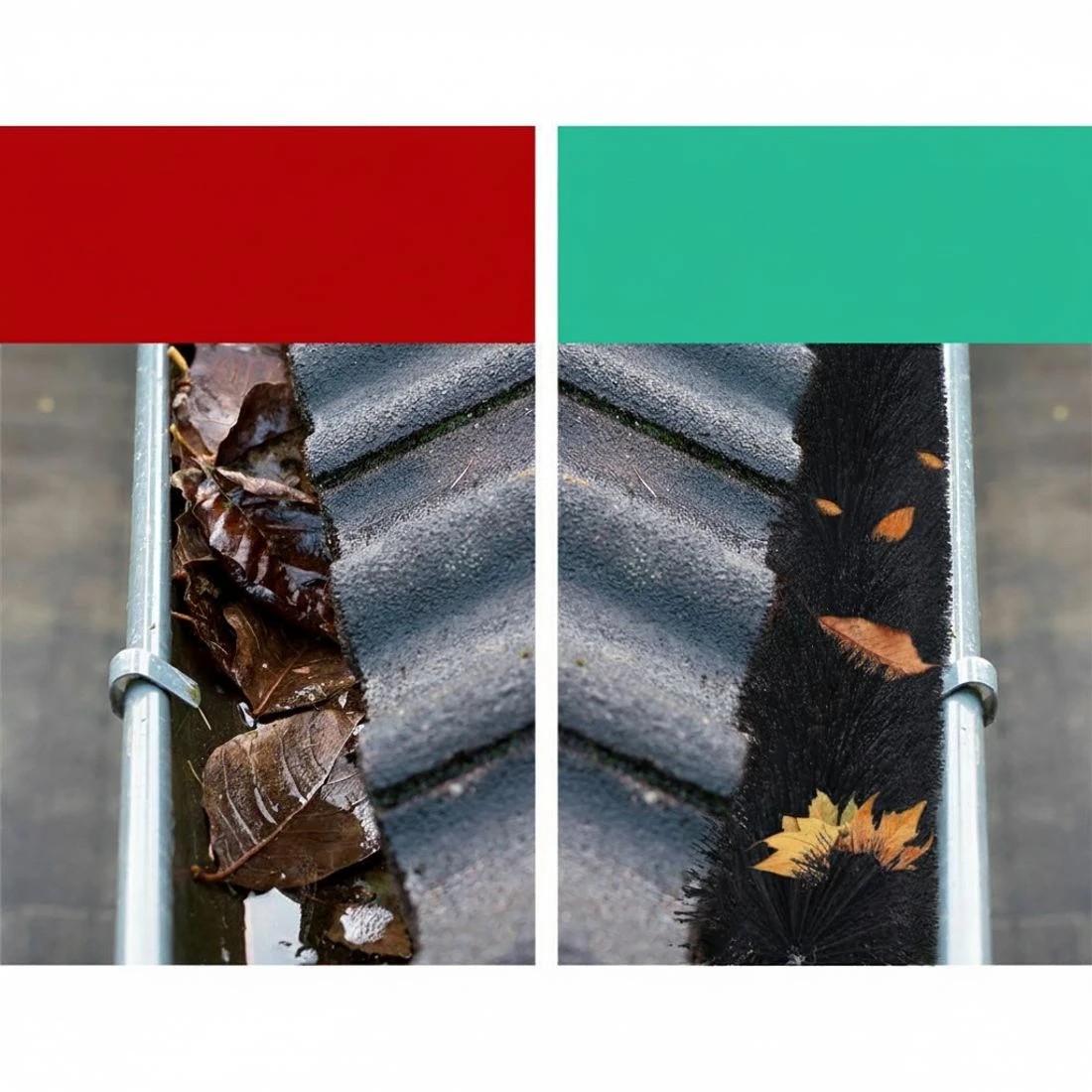 2 Gardeon Gutter Guard Brush 16M 92X10cm 18PCS - Black, 2 of 5