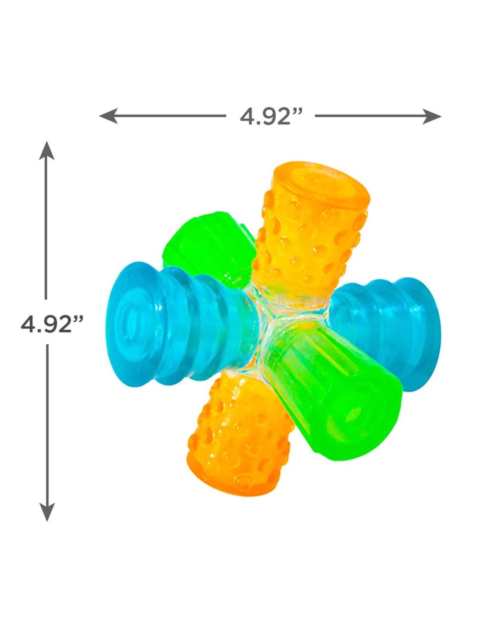 6 Outward Hound Dog Triple Jack Interactive Play Dog Squeaker Toy, 6 of 6