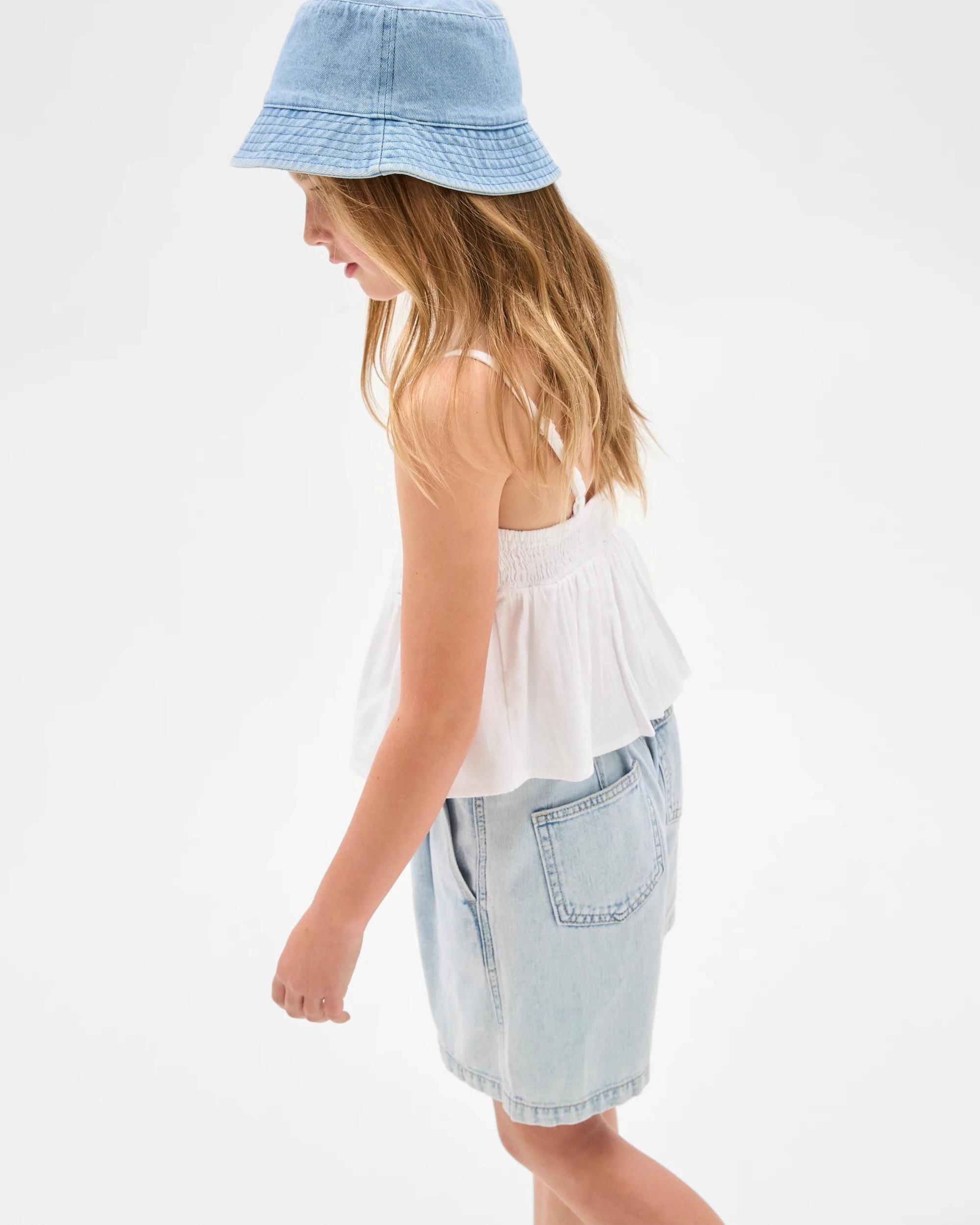 3 Target Denim Jorts LIGHT BLUE, 3 of 7