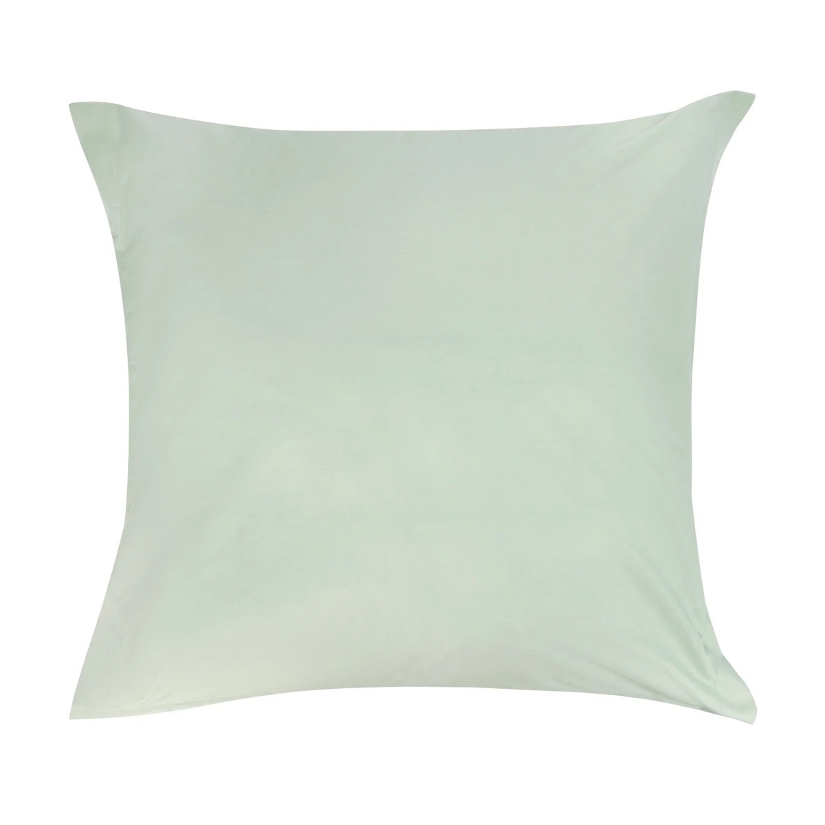 1 225 Thread Count Cotton Rich European Pillowcase - Eucalyptus, 1 of 4