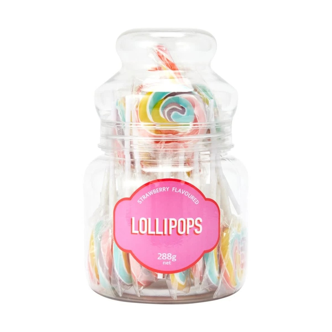 1 24 Piece Round Lollipop Jar 288g, 1 of 6