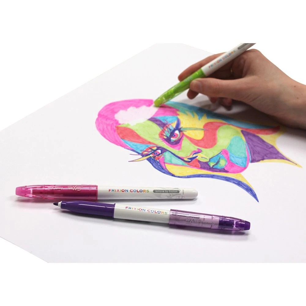 5 PILOT FriXion Colors Erasable Markers Assorted 6 Pack, 5 of 7