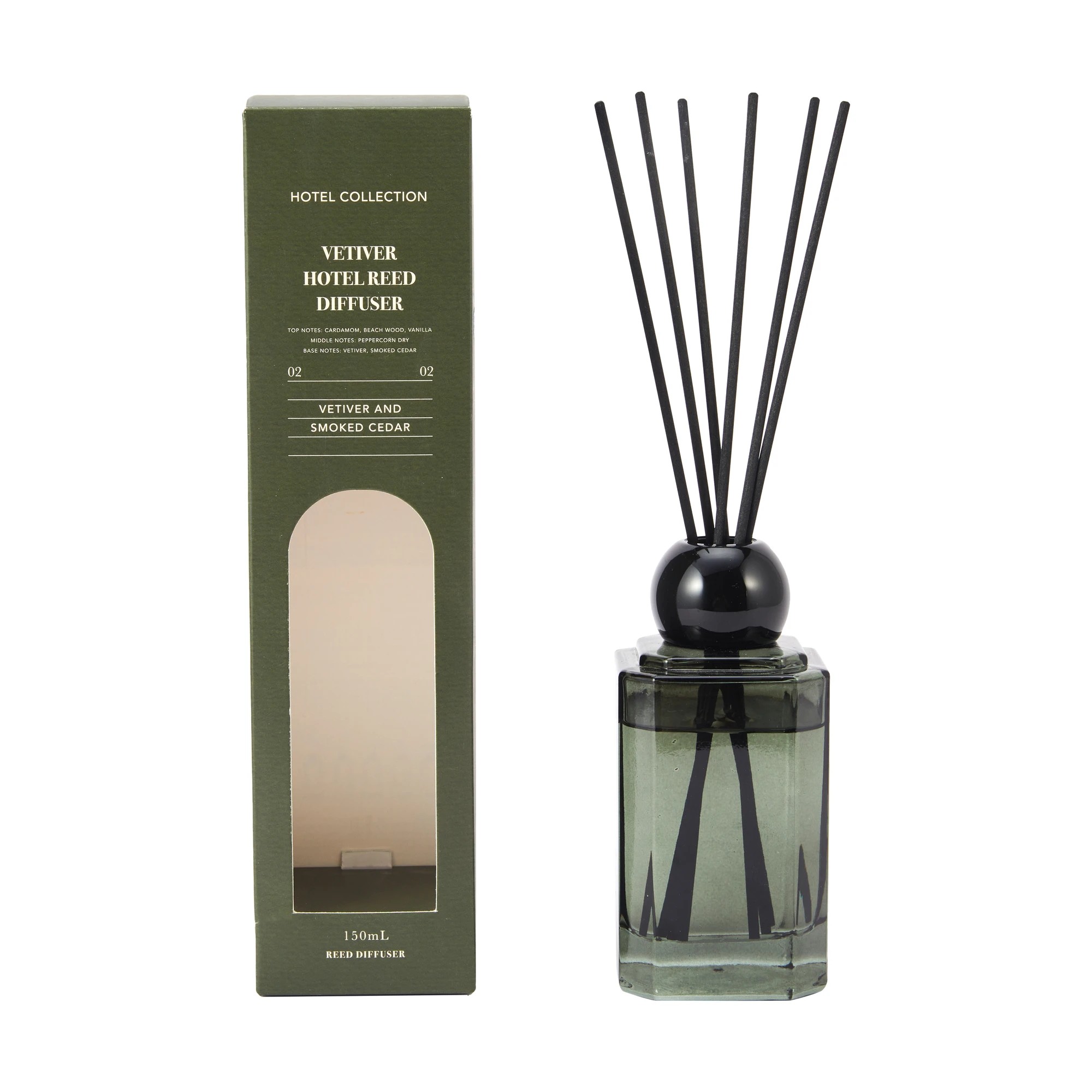 1 Vetiver Hotel Reed Diffuser 150ml, 1 of 7