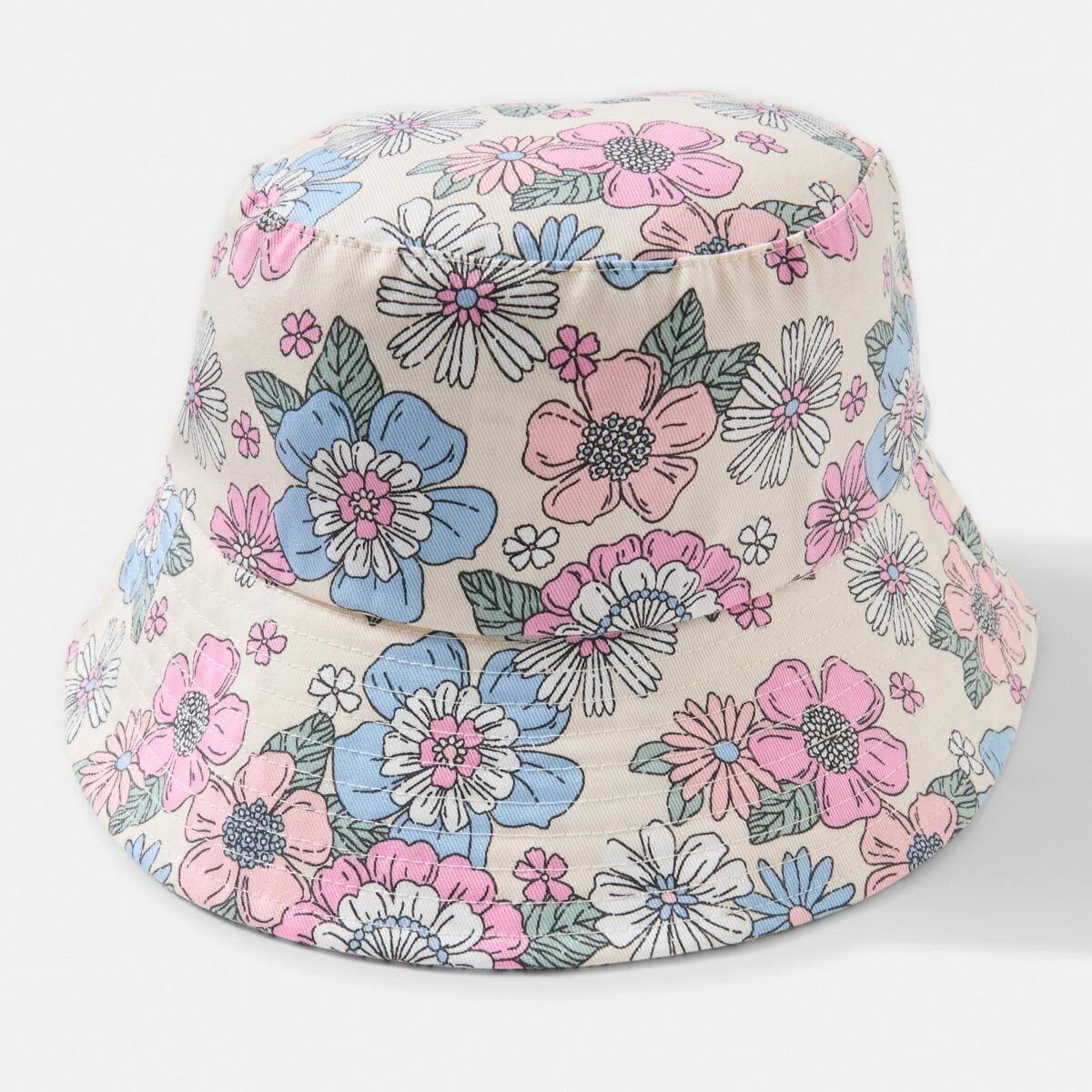 1 Sun Hat CREAM FLORAL, 1 of 2