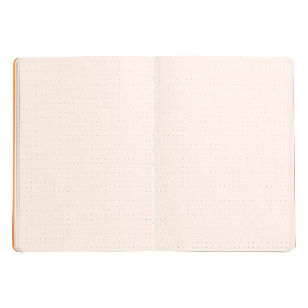 2 Rhodia A5 Rhodiarama Dot Grid Notebook Black 160 Pages, 2 of 3