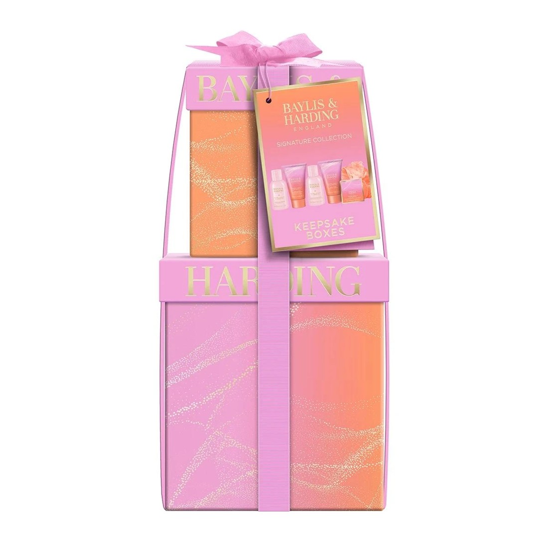 1 Baylis & Harding Signature Collection Keepsake Boxes Gift Stack - Jojoba, Vanilla and Almond Oil - Multi, 1 of 4