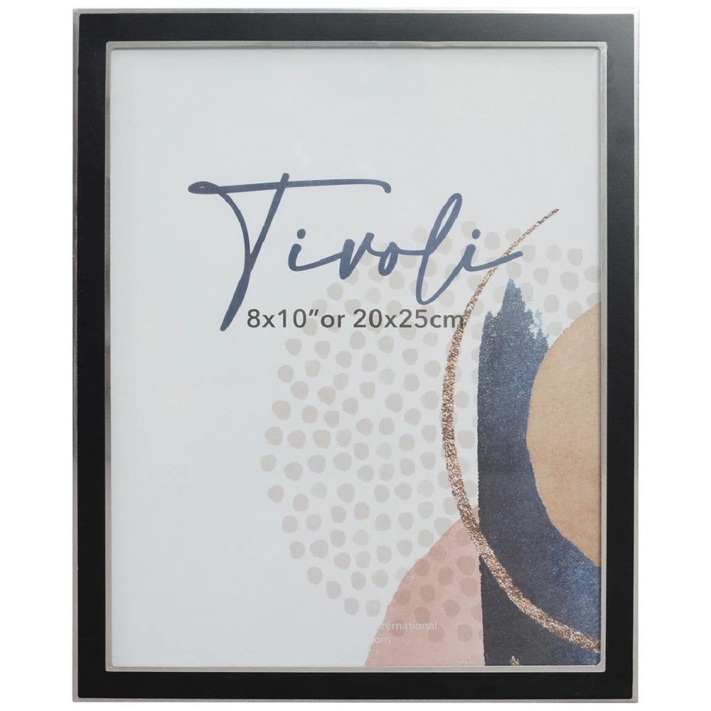 1 Tivoli 8x10" Frame Black and Silver, 1 of 4