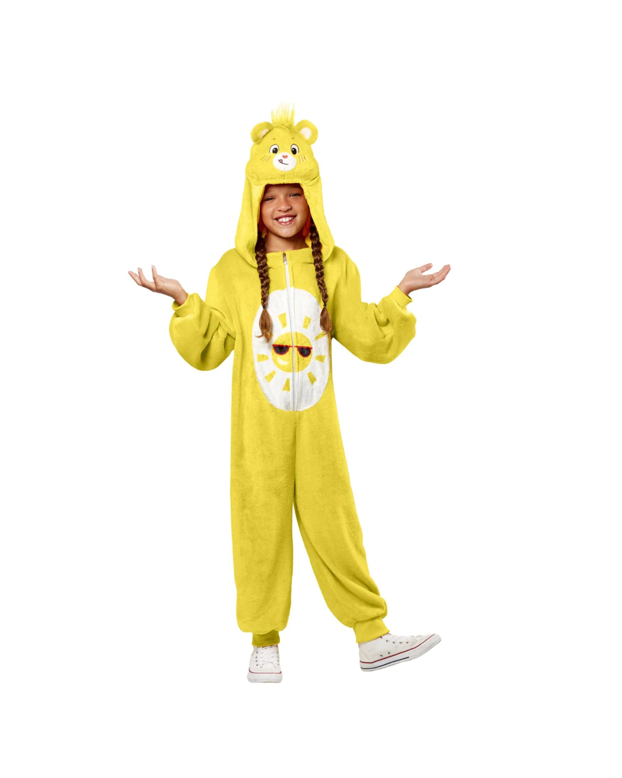 1 Care Bears Funshine Bear Child Costume Size S 4-5 Years, 1 of 3