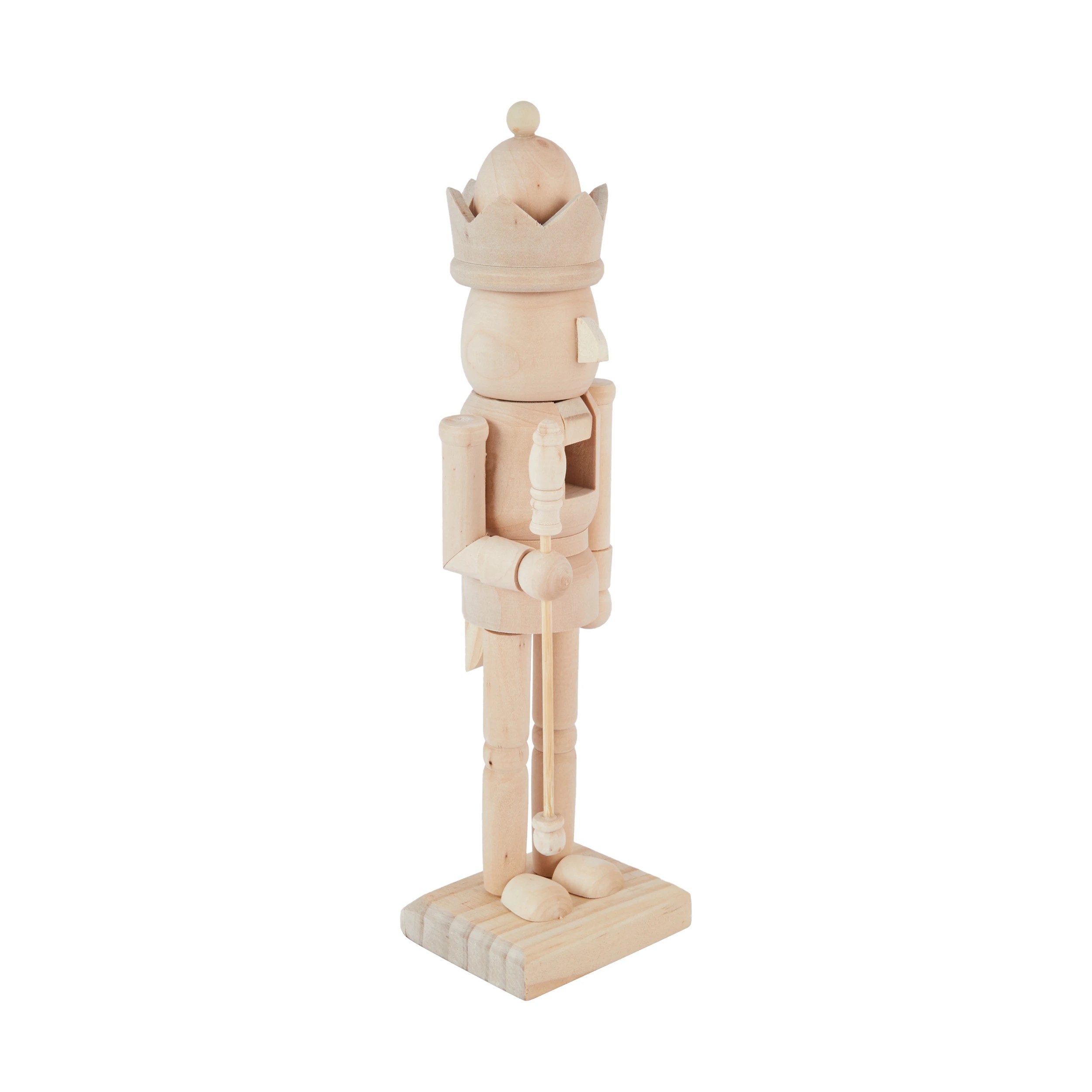2 Craft Wood Blank Nutcracker, 2 of 5