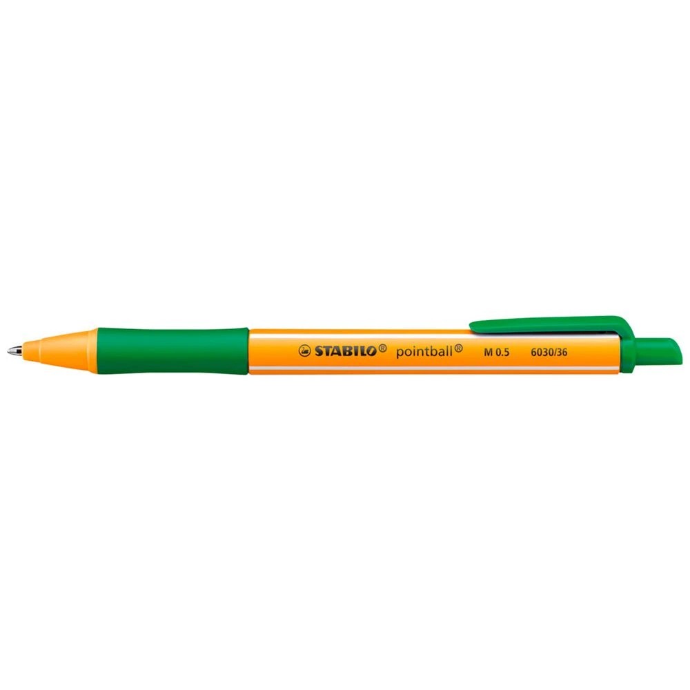 1 Stabilo pointball Ballpoint Pen Green, 1 of 2
