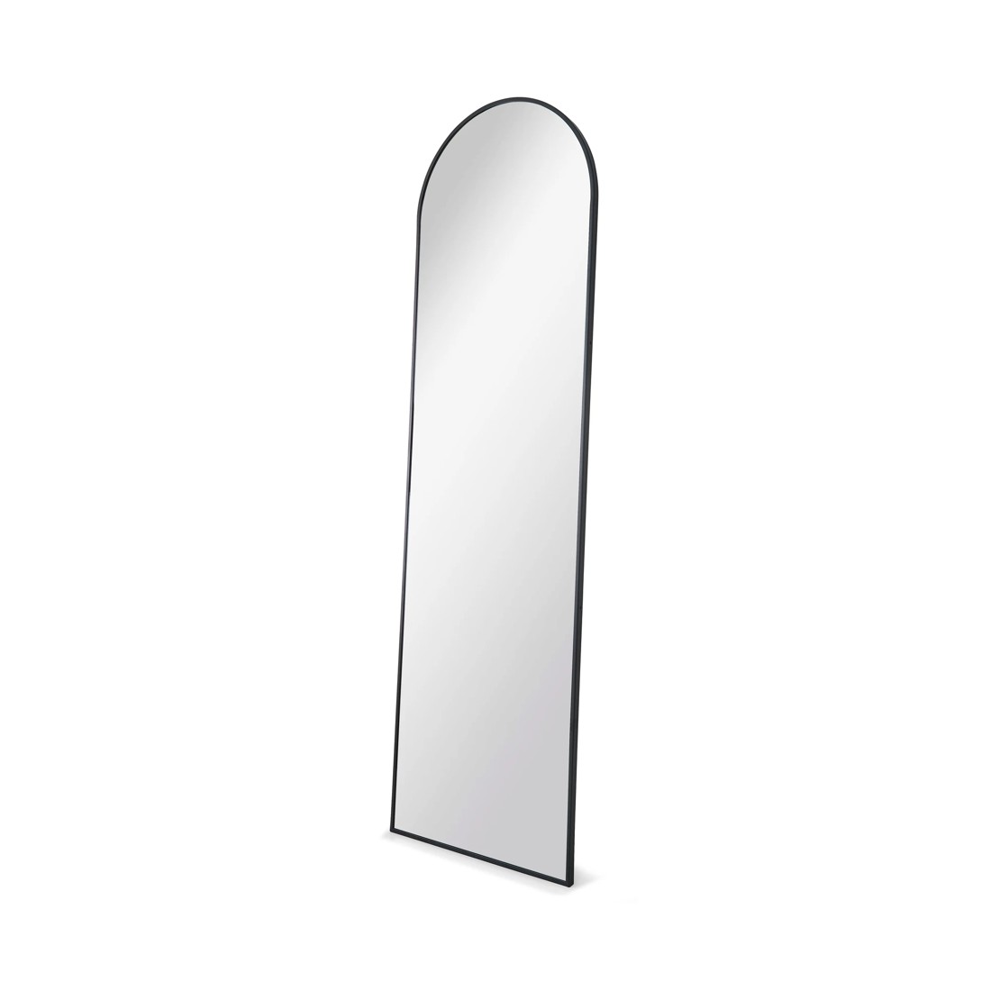 3 Arch Black Floor Mirror, 170cm x 50cm, 3 of 7
