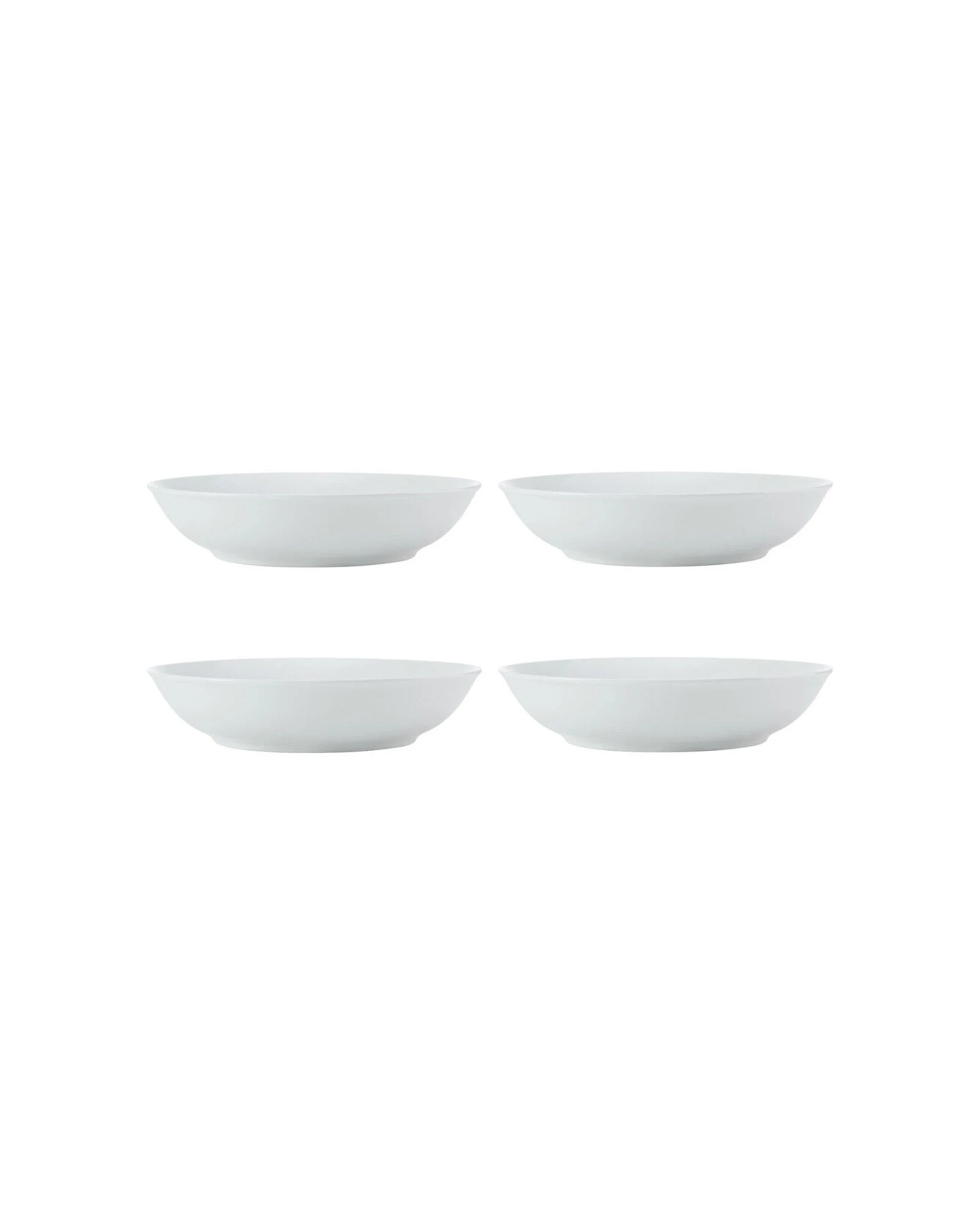 1 Mikasa 4pc Chalk Kitchen Porcelain Pasta Bowl Set 23cm - White, 1 of 7