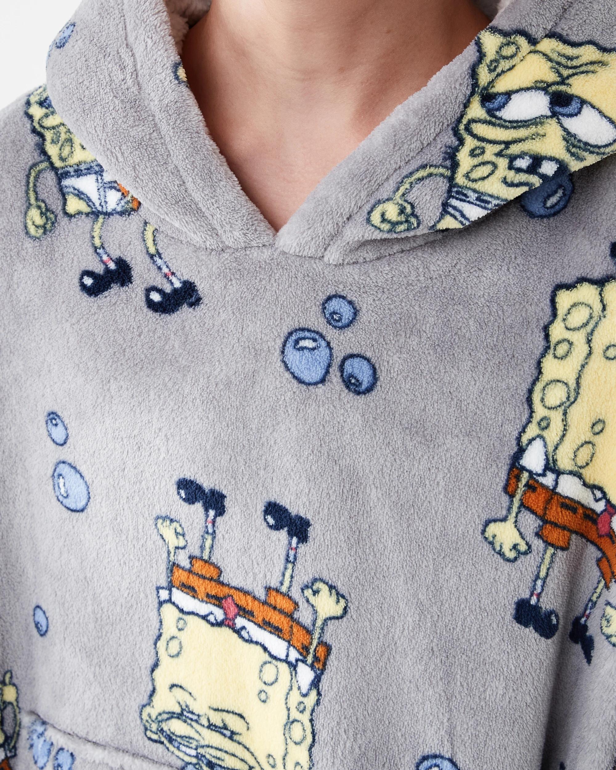 4 SpongeBob SquarePants License Pull Over Gown Sponge Bob, 4 of 7