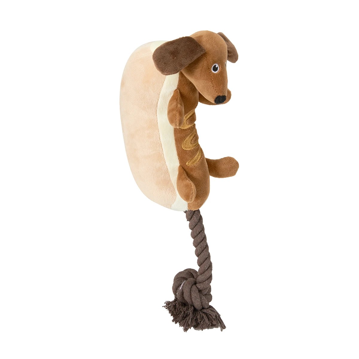 3 Pet Toy Rope Sausage Hot Dog, 3 of 4