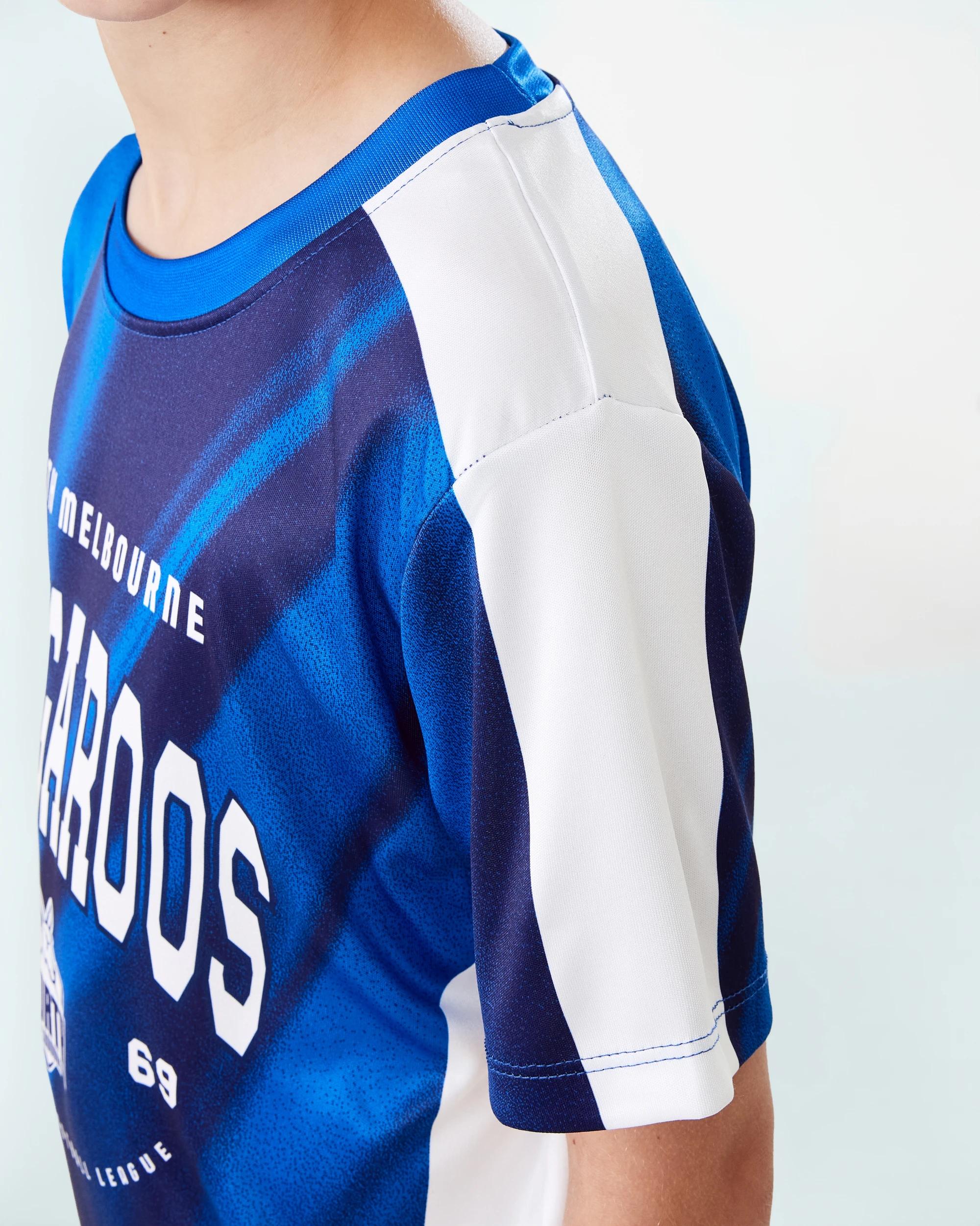 6 Official AFL Youth Training T-shirt Kangaroos, 6 of 9