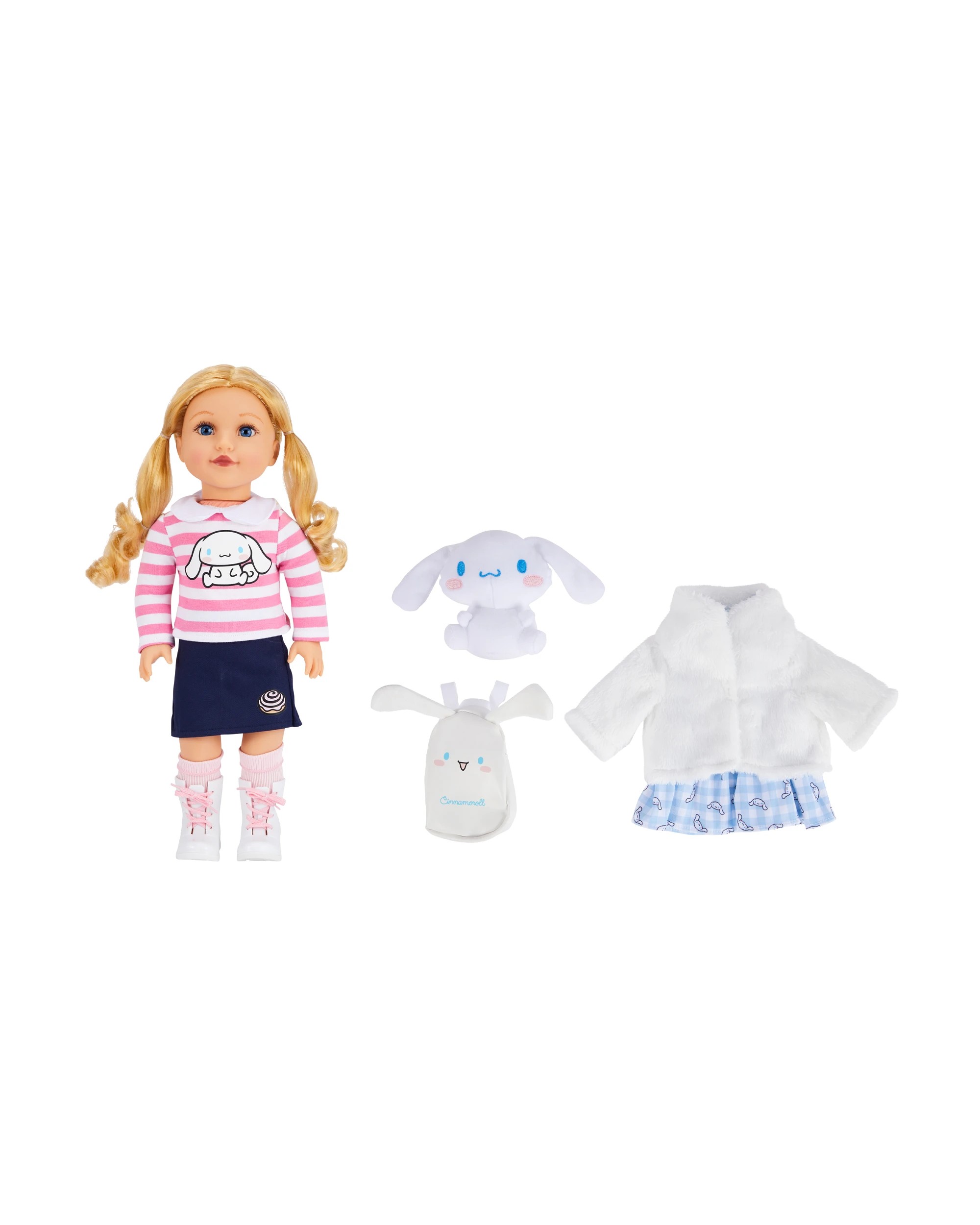 2 45cm Hello Kitty and Friends Cinnamoroll Doll and Fashion Playset, 2 of 7