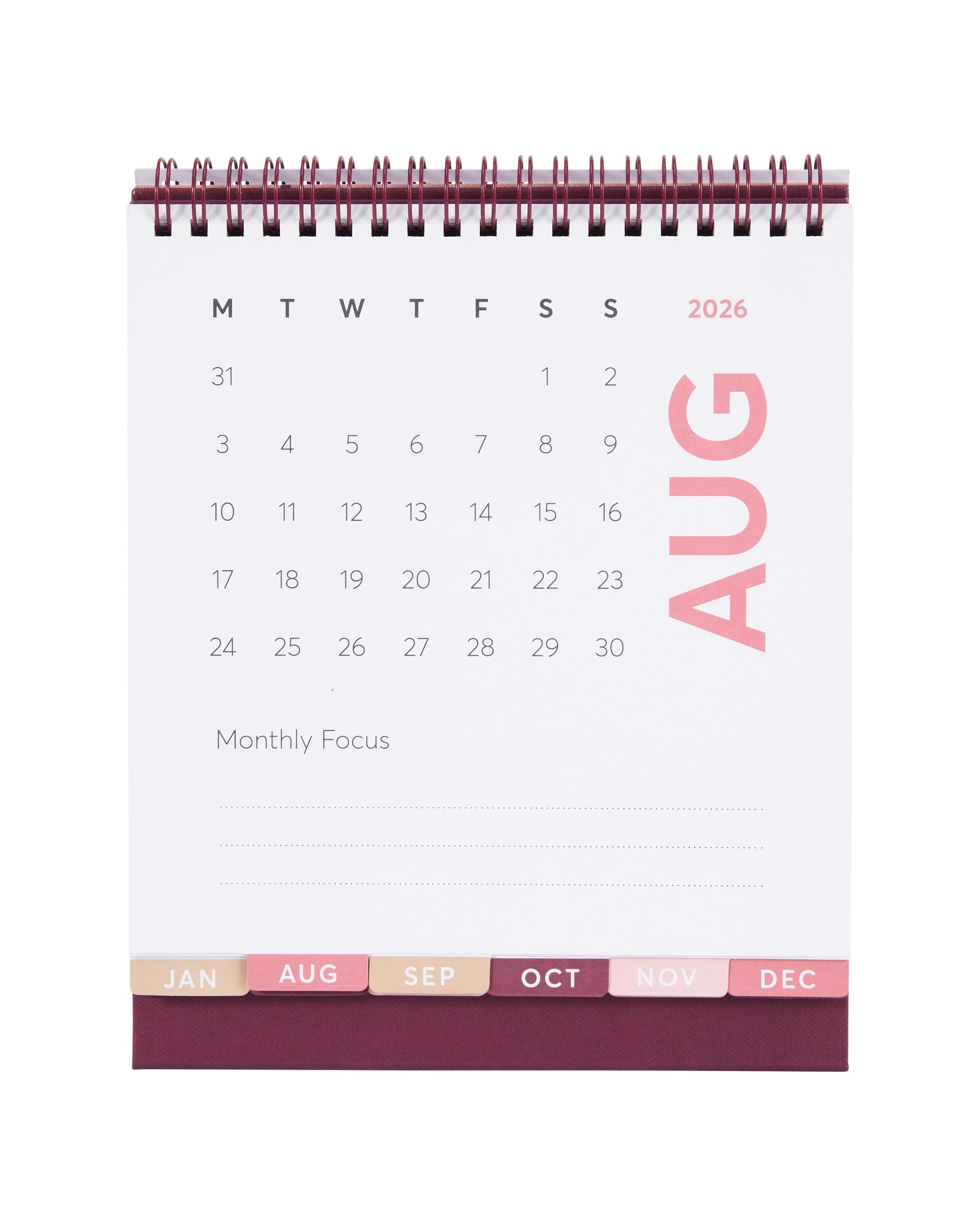 4 26/27 Desk Calendar - Check, 4 of 5