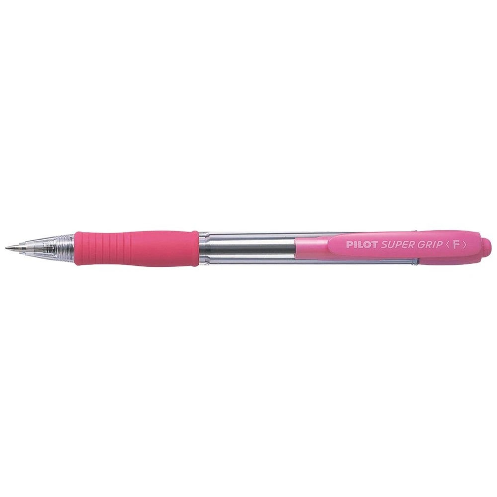 1 PILOT BPGP Super Grip Fine Ballpoint Pen Pink, 1 of 1