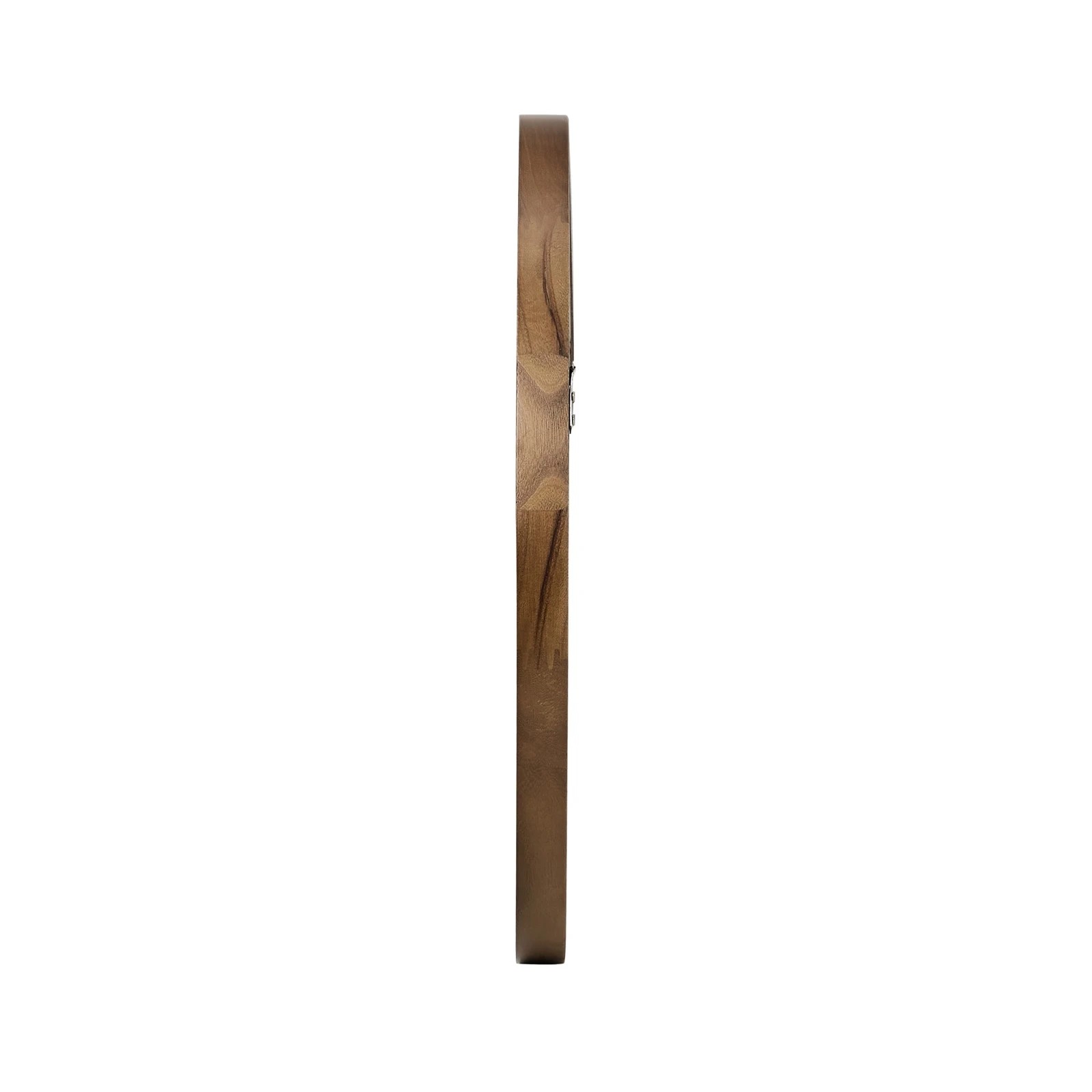 5 Oikiture Wall Mirrors 80cm Round Makeup Mirror Vanity Home Decor Frame - Brown, 5 of 7