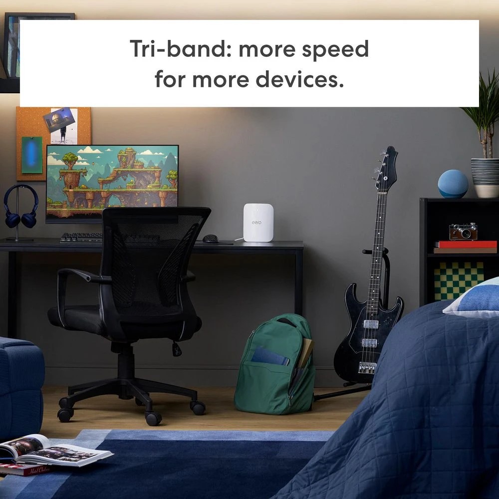 4 Amazon eero Pro 7 Tri-Band Mesh WiFi-7 Router 3 Pack, 4 of 6
