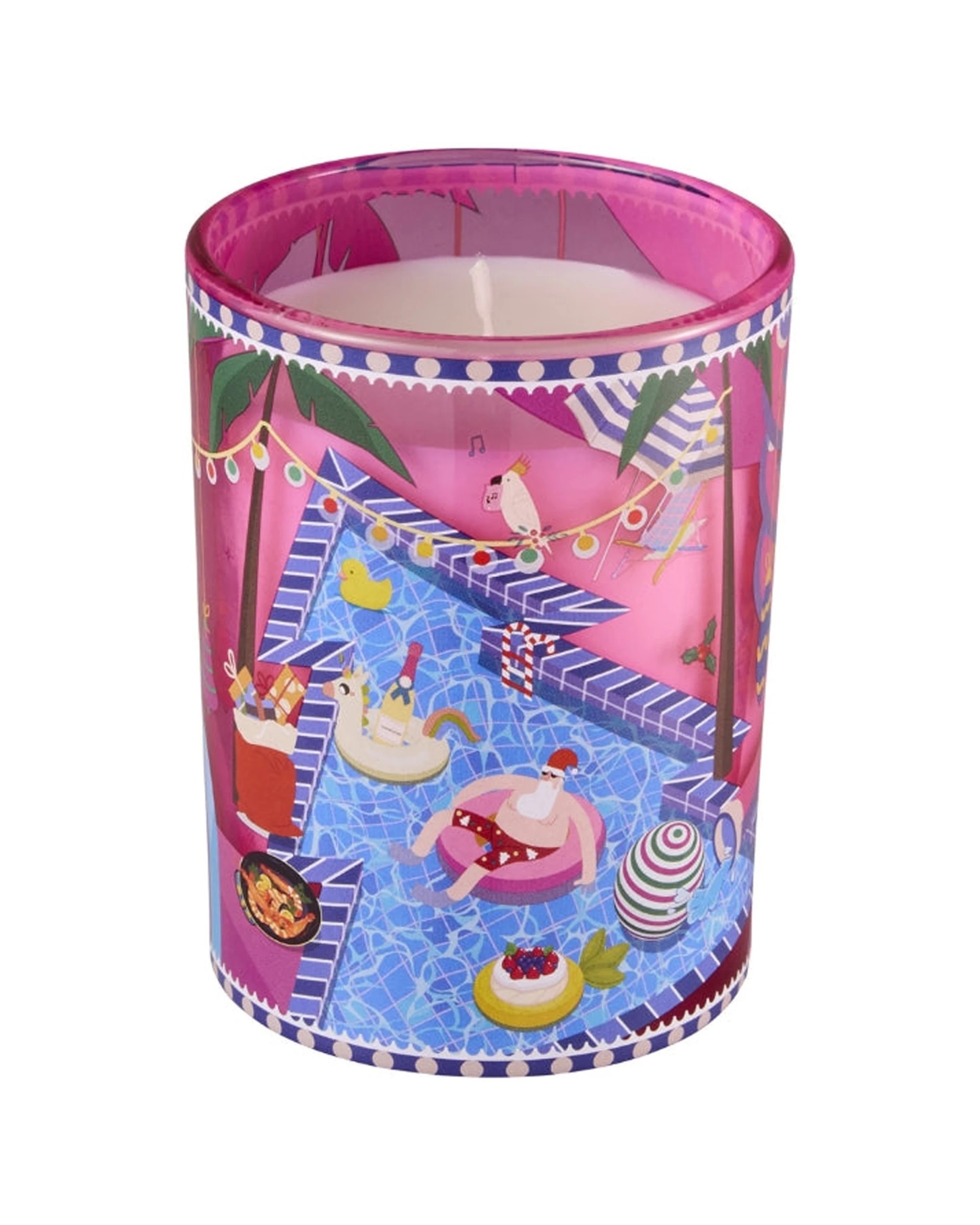 3 Love Anna Festive Down Under Fragrance Candle Prosecco Cheer 235g - Pink, 3 of 3