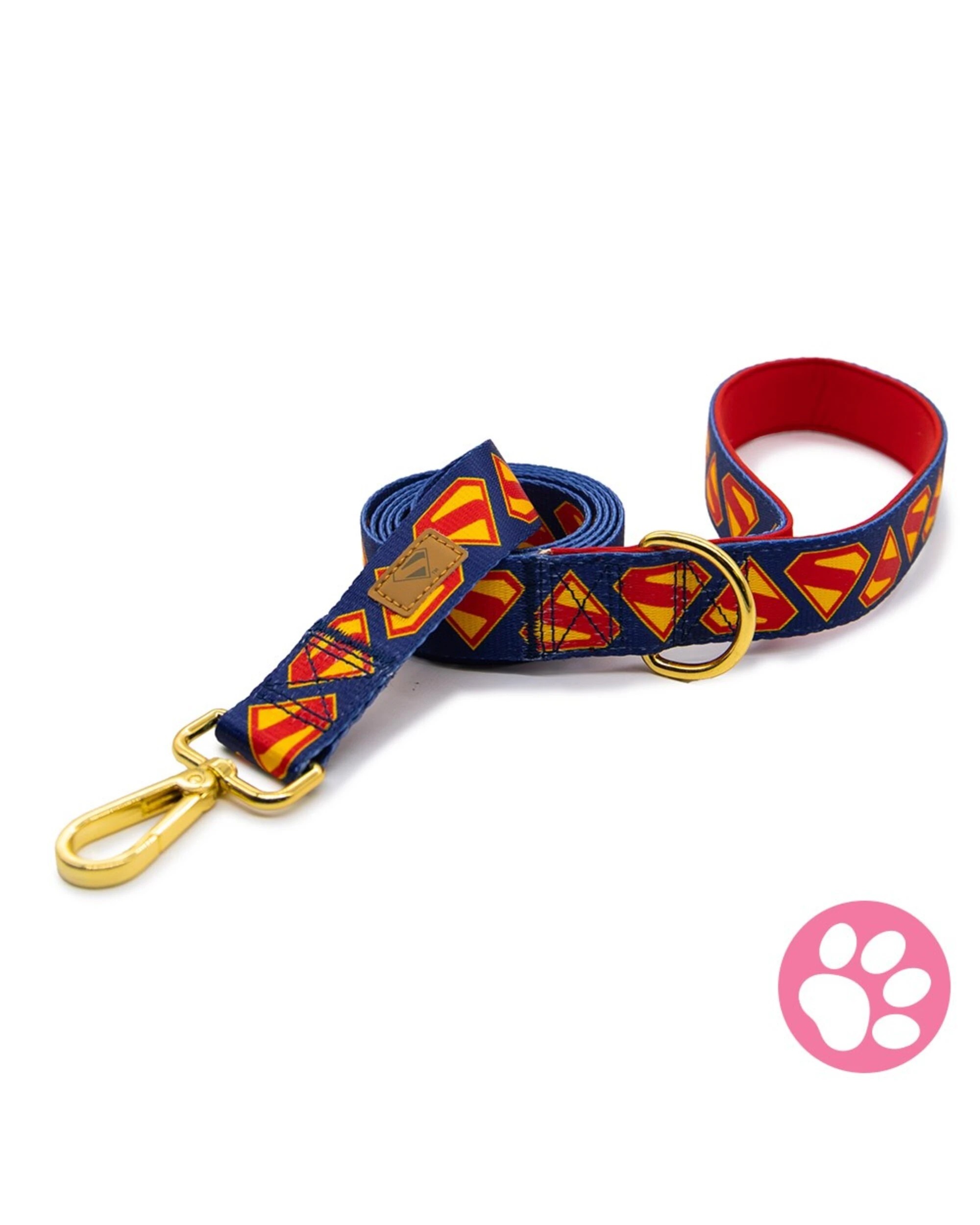 1 DC Comics - Superman 2025 - Superman Shield Pet Lead - Multi, 1 of 3