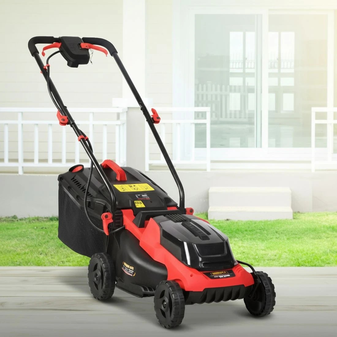 4 Giantz Lawn Mower Cordless 40V Battery Electric Lawnmower 34cm Width - Multi, 4 of 8