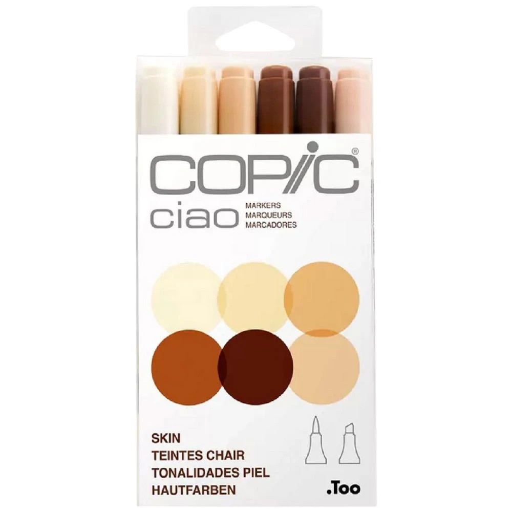 1 Copic Ciao Markers Portrait 6 Pack, 1 of 4