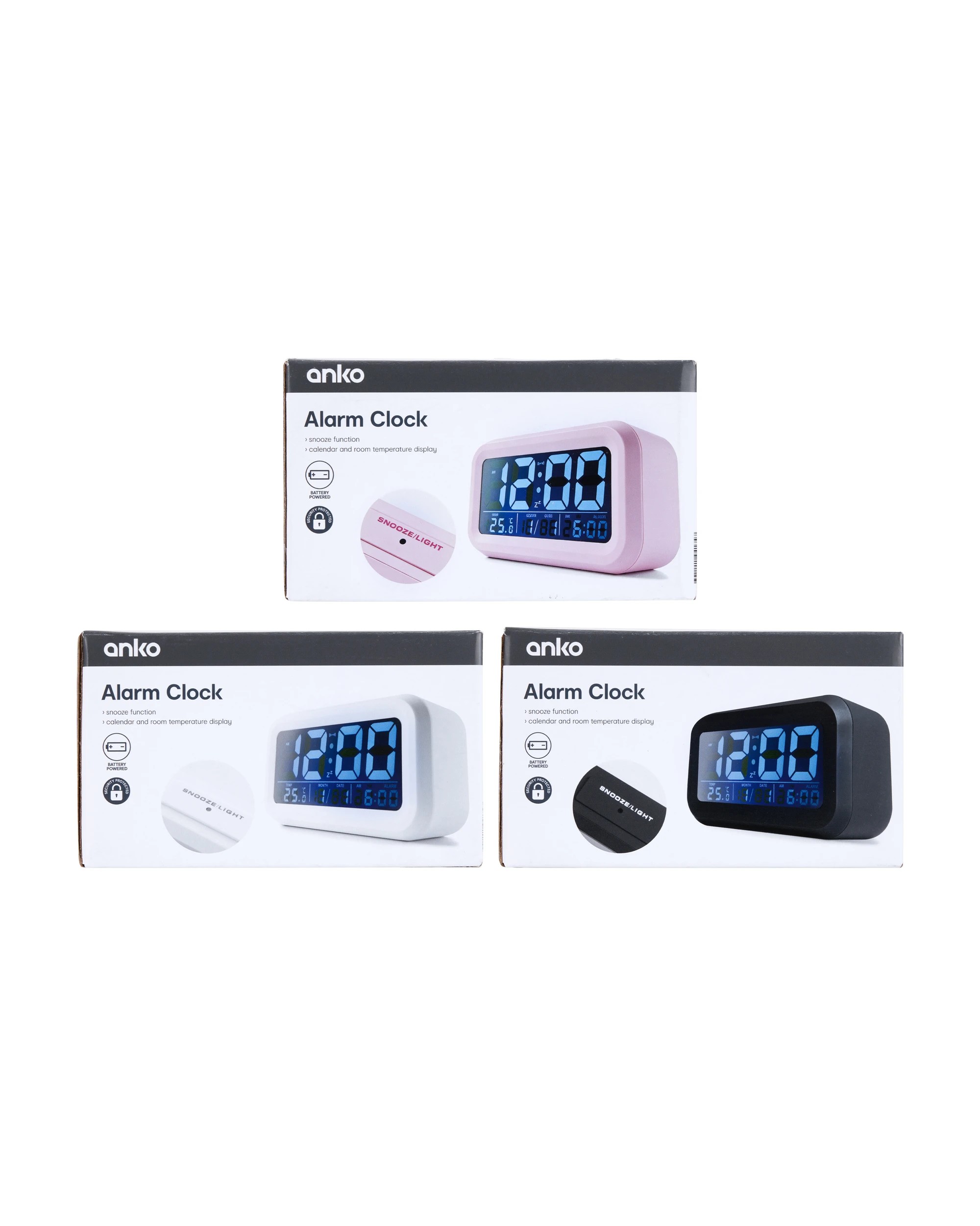 8 Alarm Clock - Assorted, 8 of 8