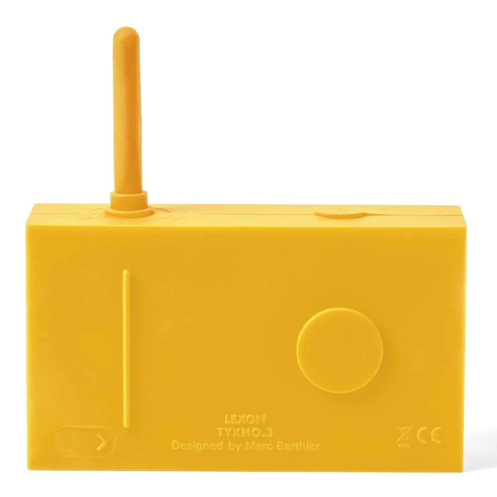 2 Lexon Thykho 3 Fm Radio & Bluetooth Speaker - Yellow, 2 of 5