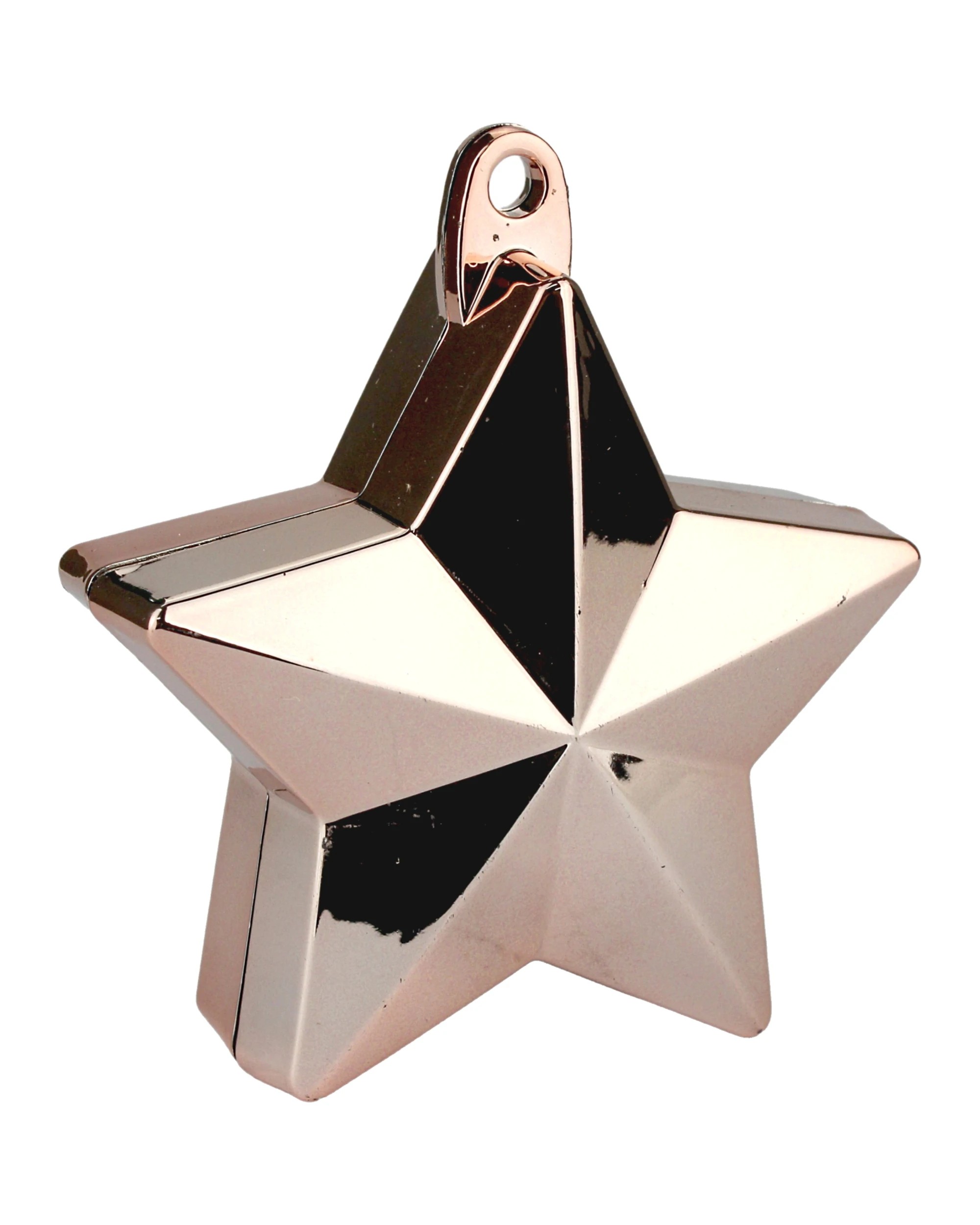 1 Party Maker Metallic Rose Star Balloon Weight - Gold, 1 of 1