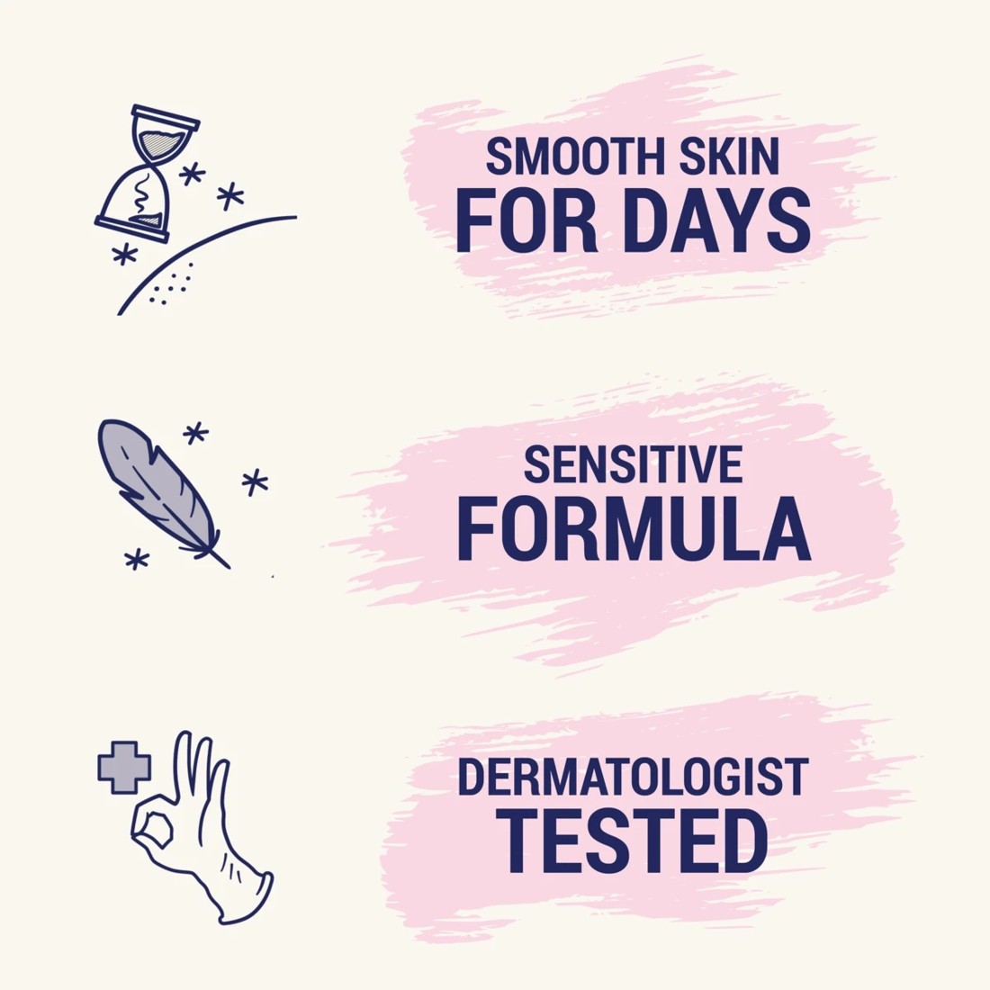 4 Nair 20 Pack Sensitive Mini Wax Strips - Rice Bran Oil and Cherry Blossom Extract, 4 of 7