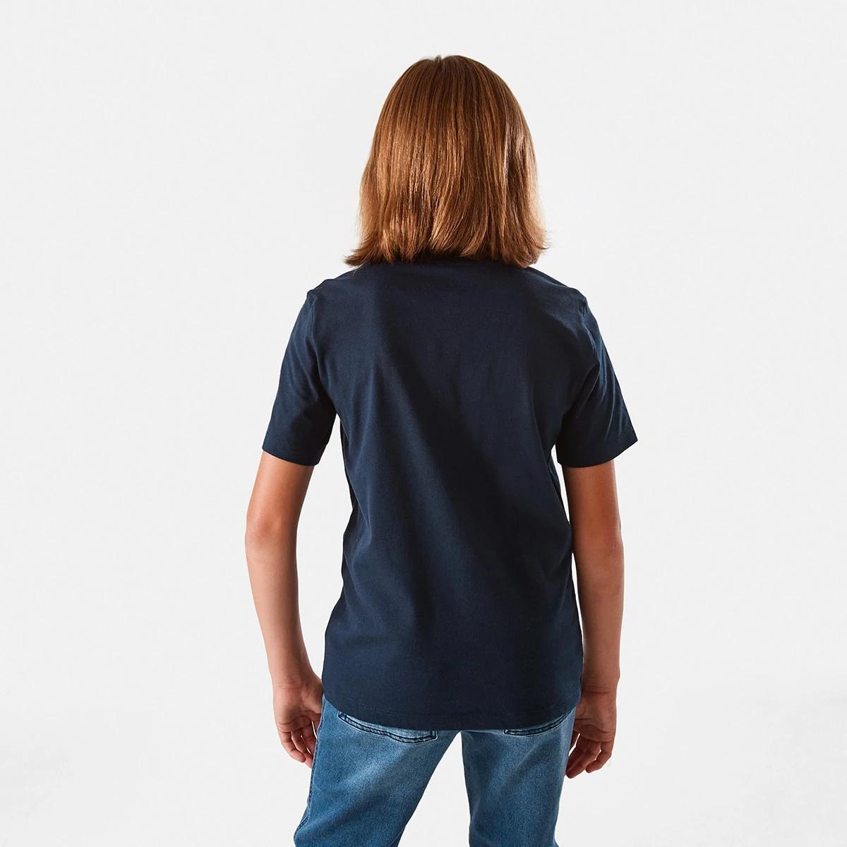 2 Short Sleeve Plain T-shirt Harb Navy, 2 of 8
