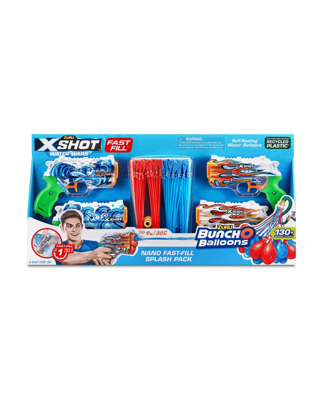 Bunch O Balloons Nano Fast Fill Splash pack - M