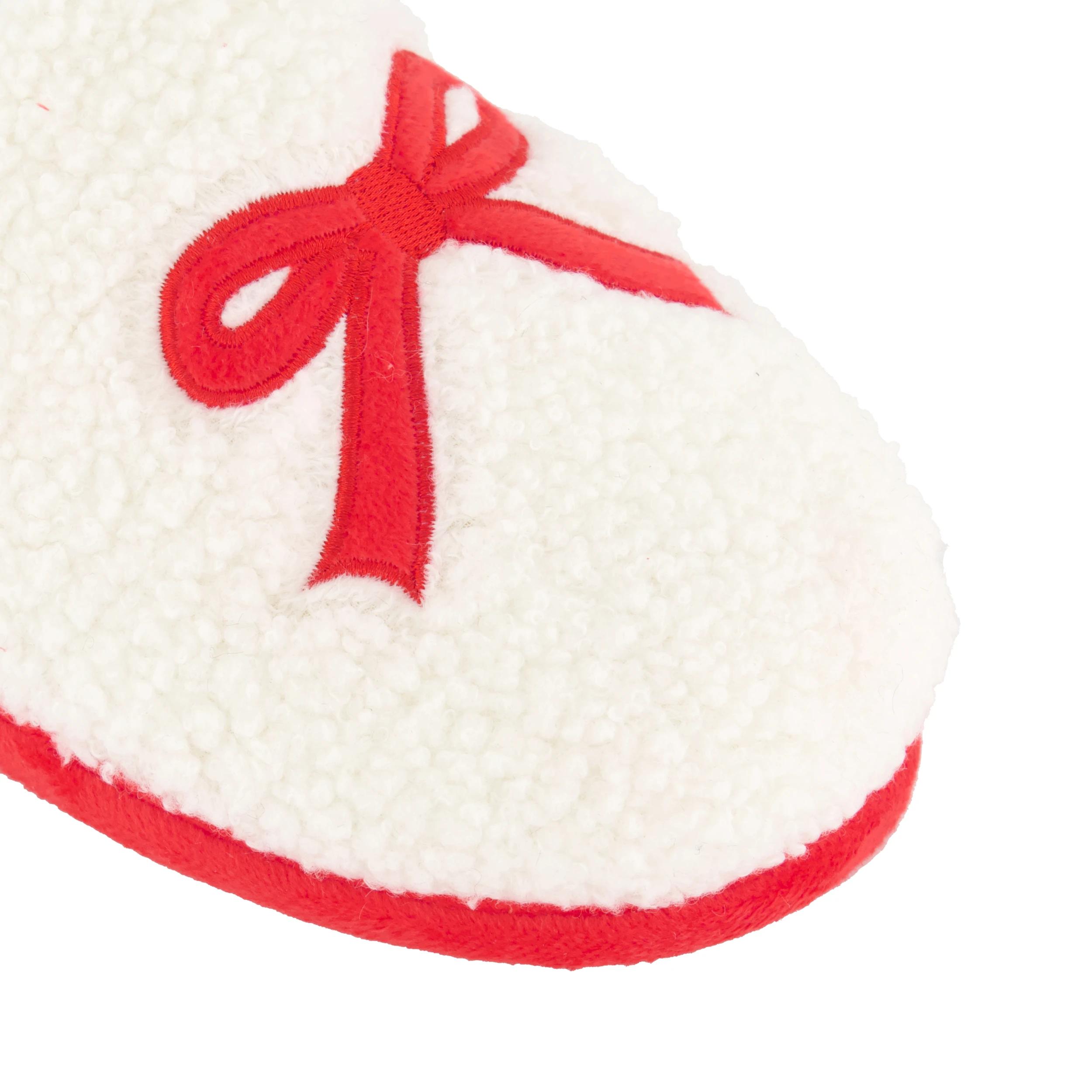 3 Christmas Novelty Scuffs Red Bow, 3 of 3